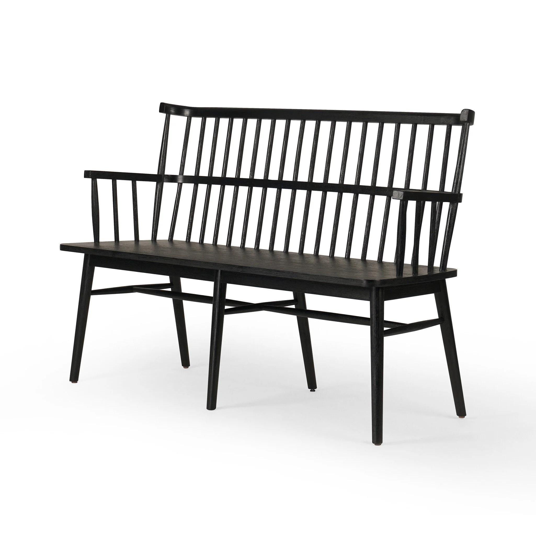 Aspen Bench - Matte Black - Image 2