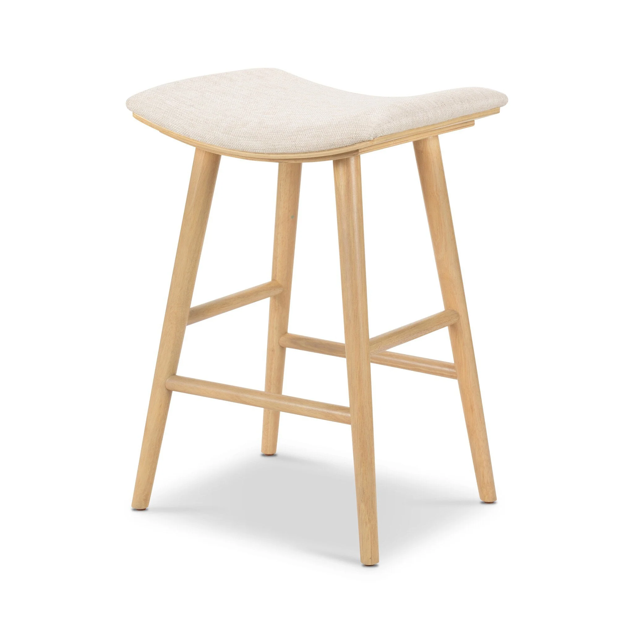 Union Counter Stool - Essence Natural | Light Natural Parawood - Image 2