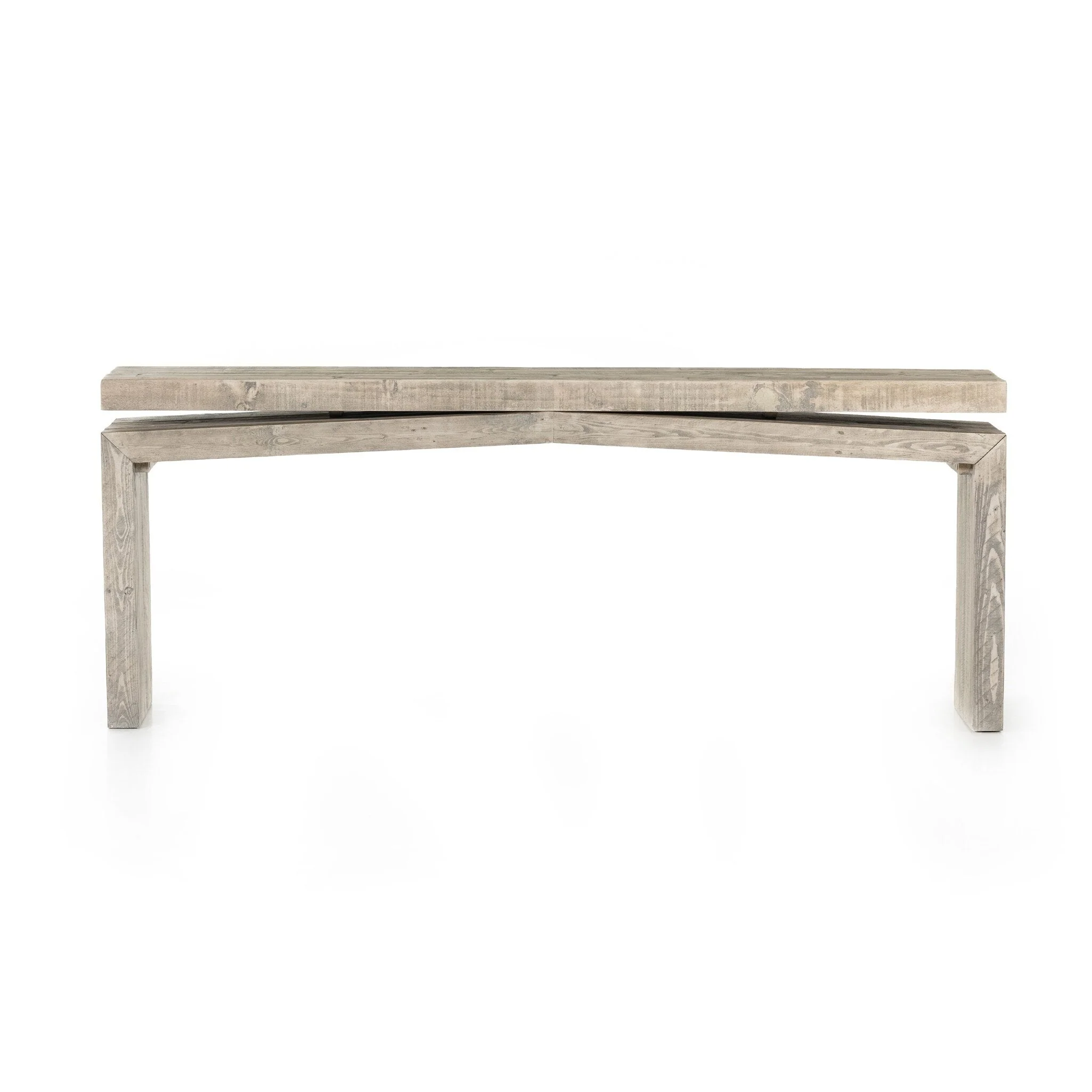Matthes Console Table - 79" - Weathered Wheat - Image 1