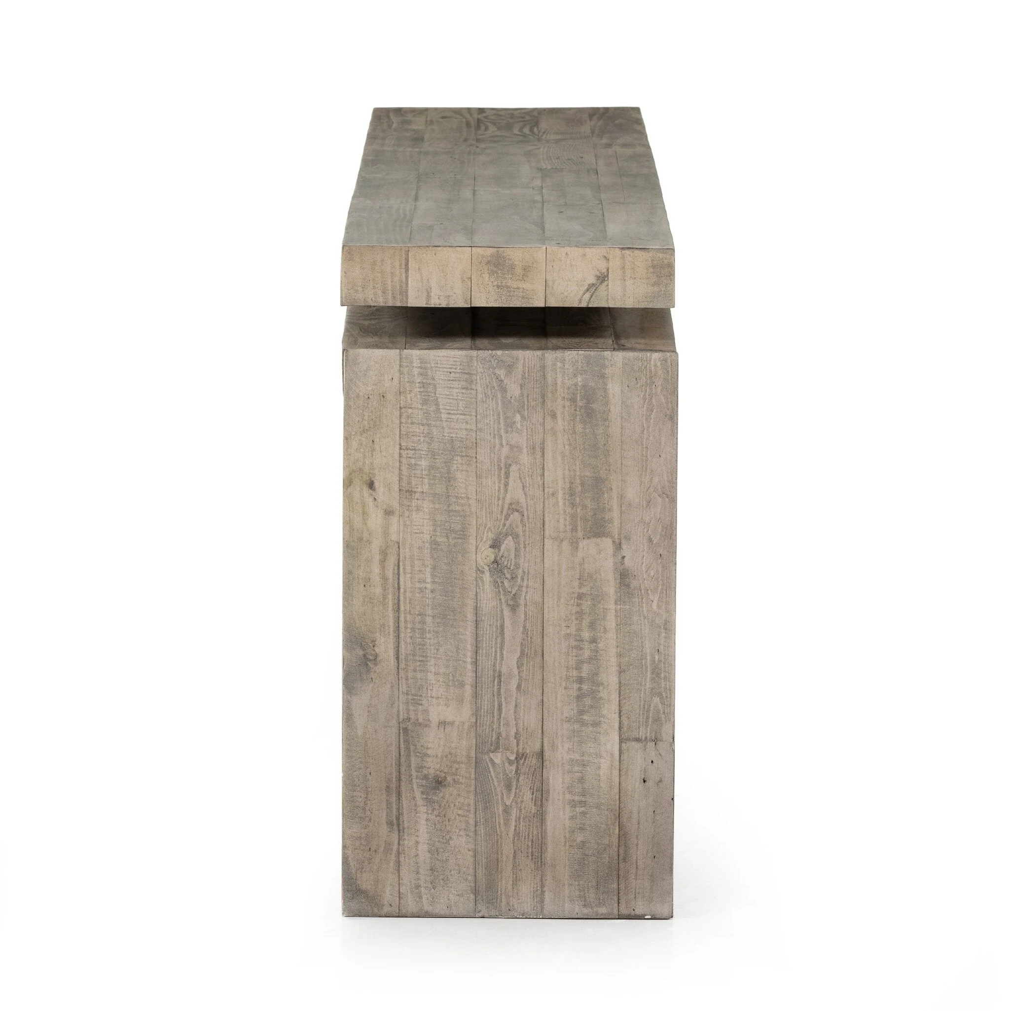 Matthes Console Table - 79" - Weathered Wheat - Image 3