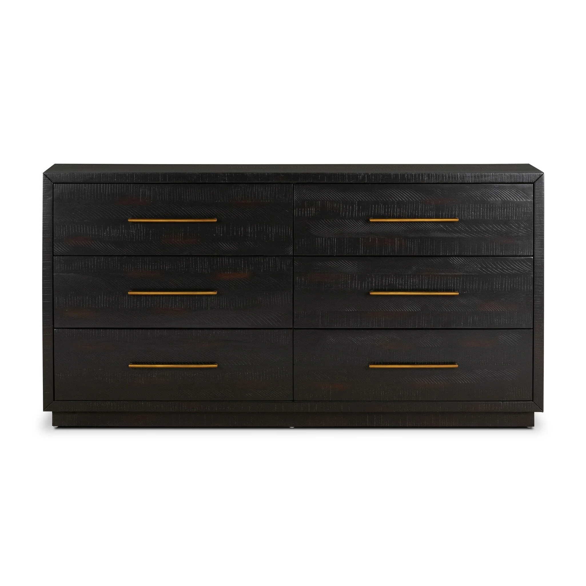 Suki 6 Drawer Dresser – Burnished Black