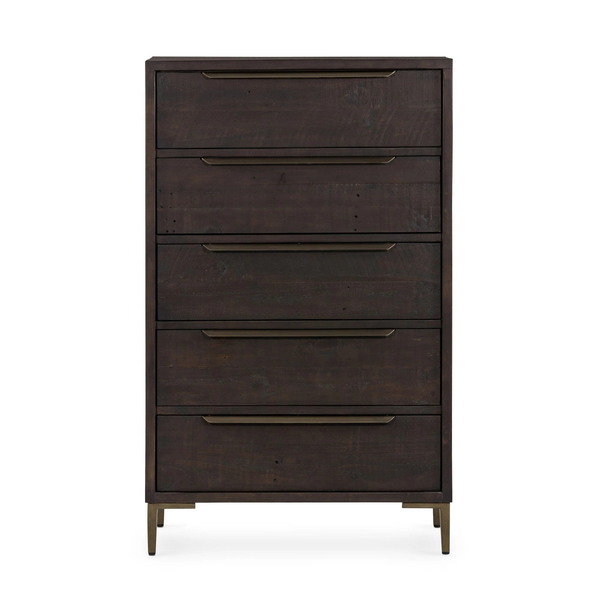 Wyeth 5 Drawer Dresser – Dark Carbon