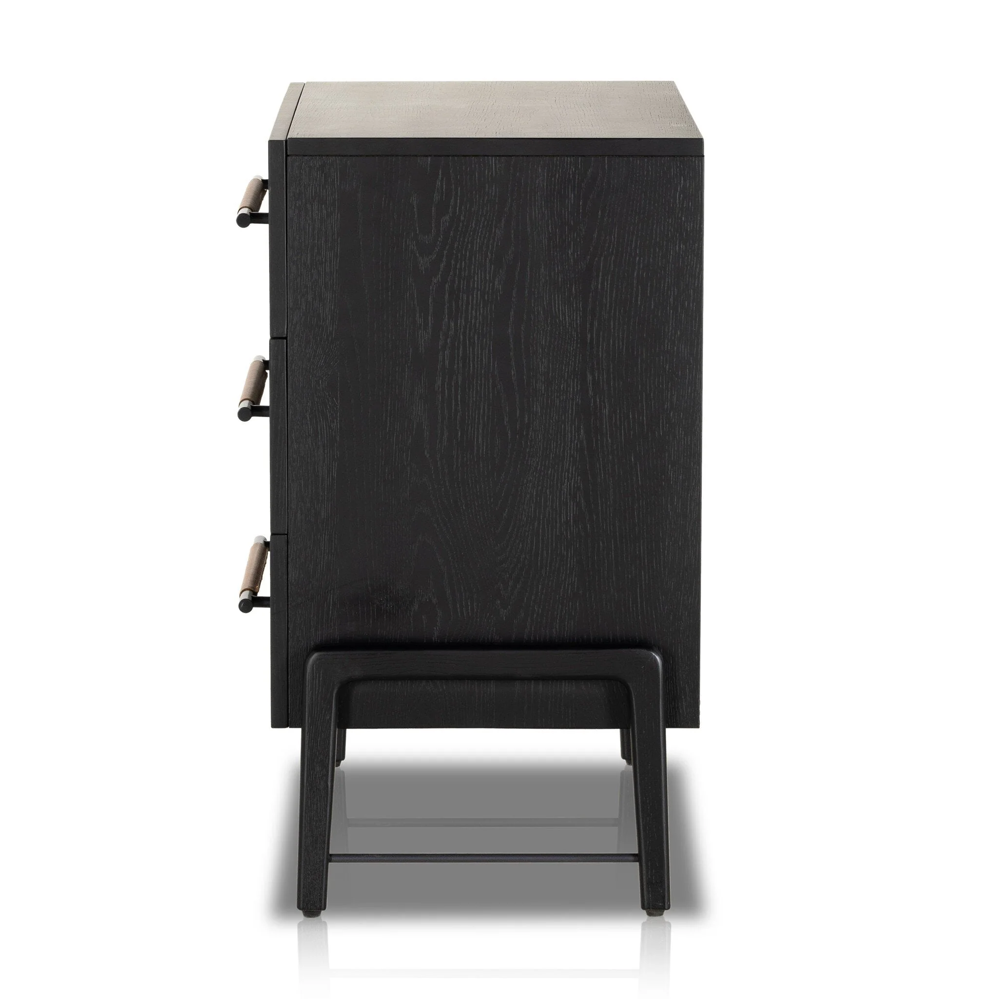 Rosedale 3 Drawer Dresser - Ebony Oak Veneer - Image 3