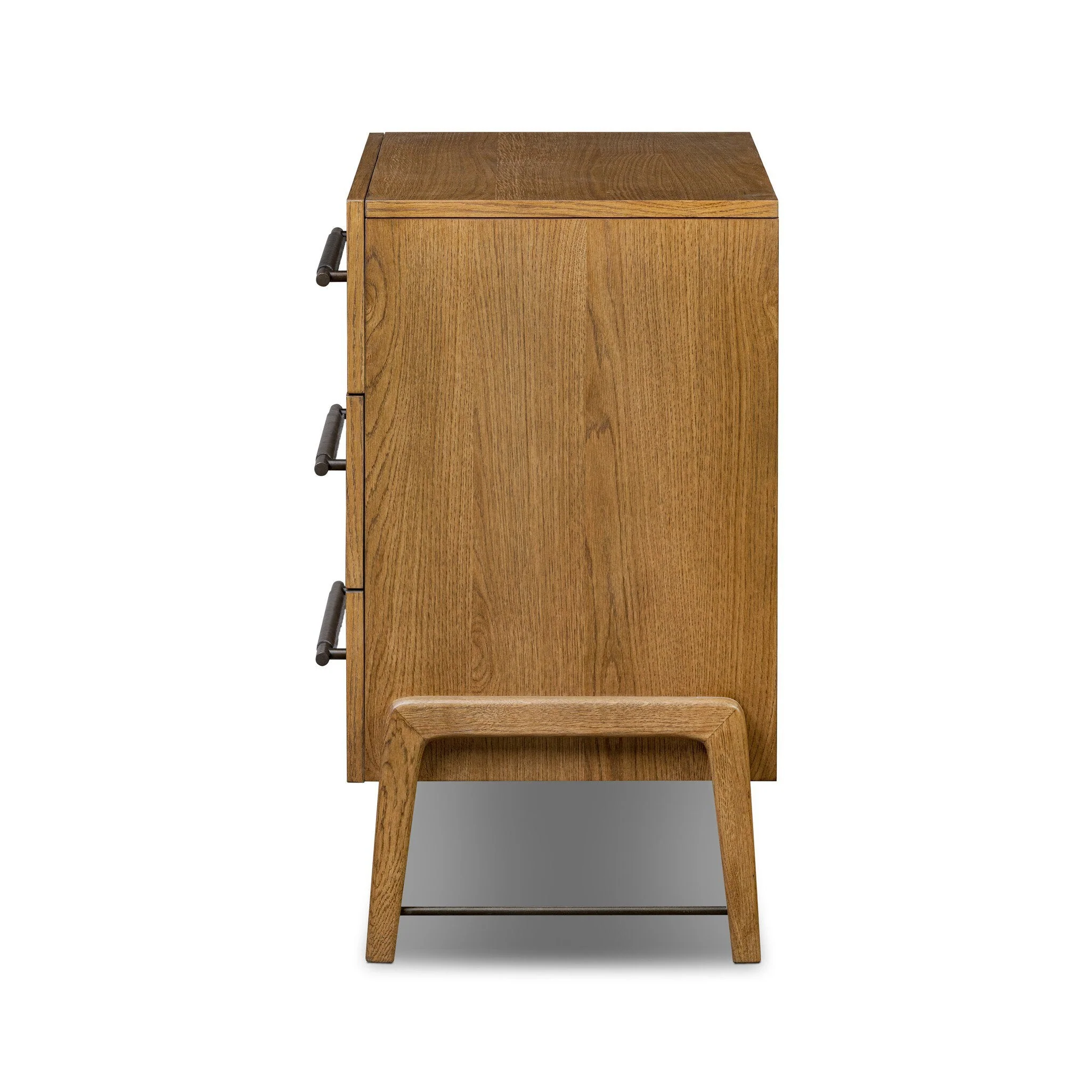 Rosedale 3 Drawer Dresser - Amber Oak Veneer - Image 3