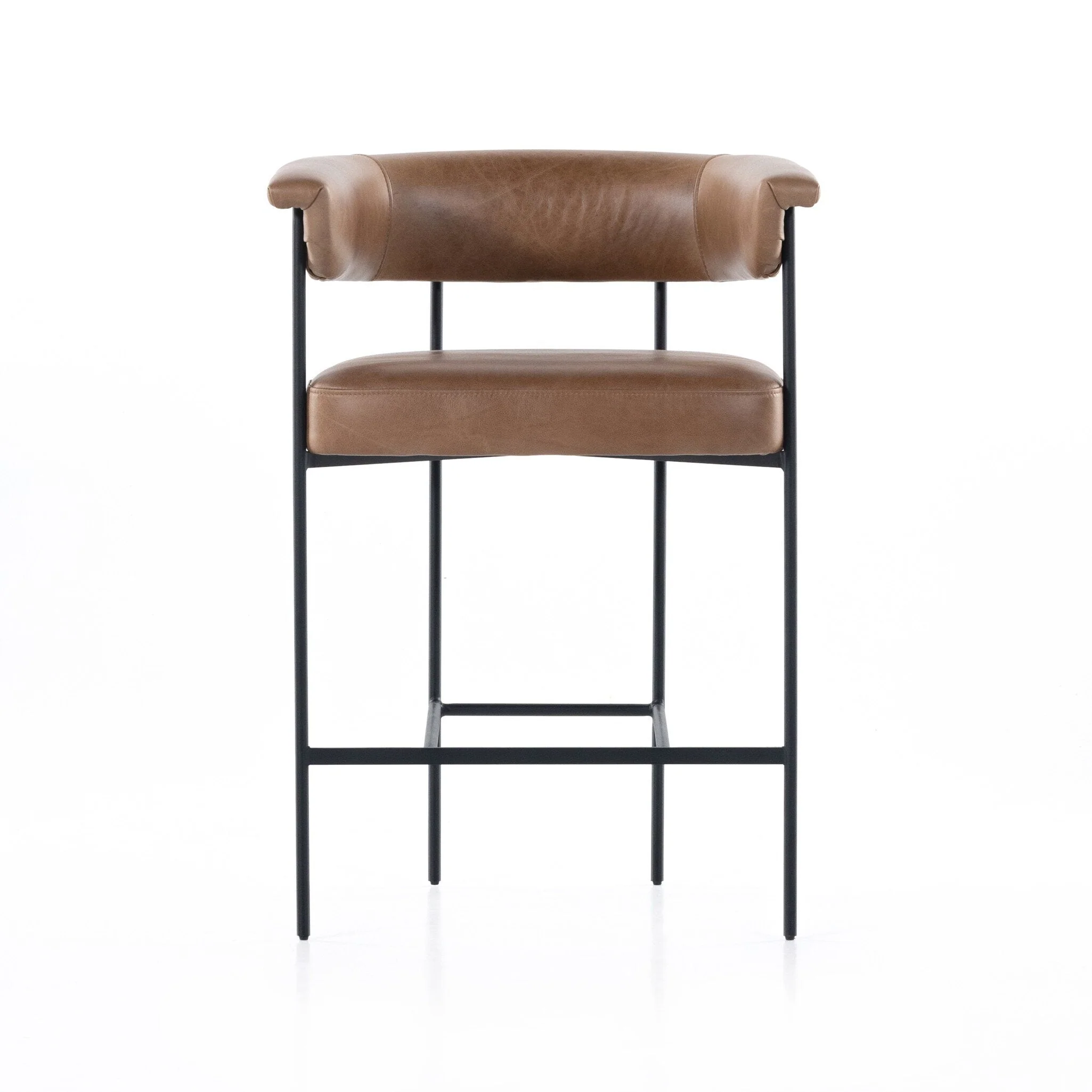 Carrie Counter Stool - Chaps Saddle - Image 1