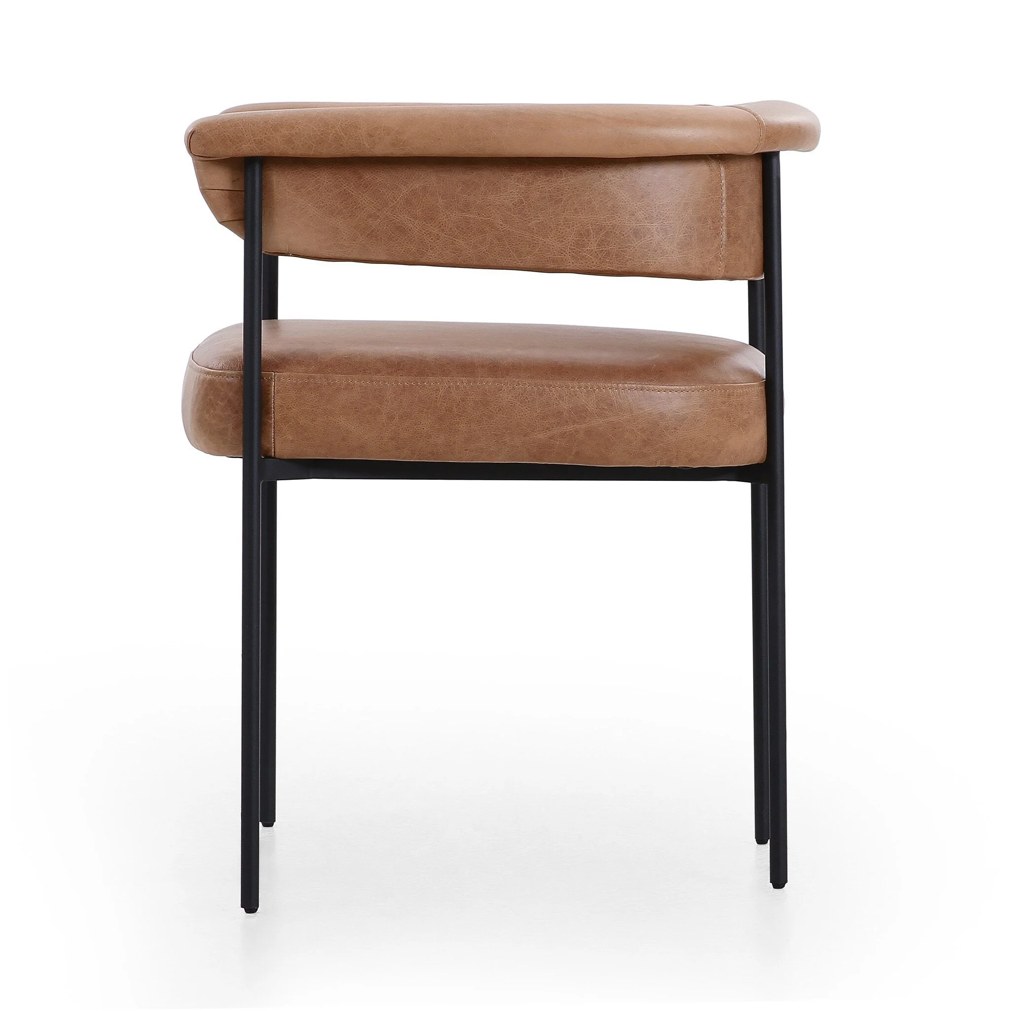 Carrie Dining Chair - Chaps Saddle - Image 3