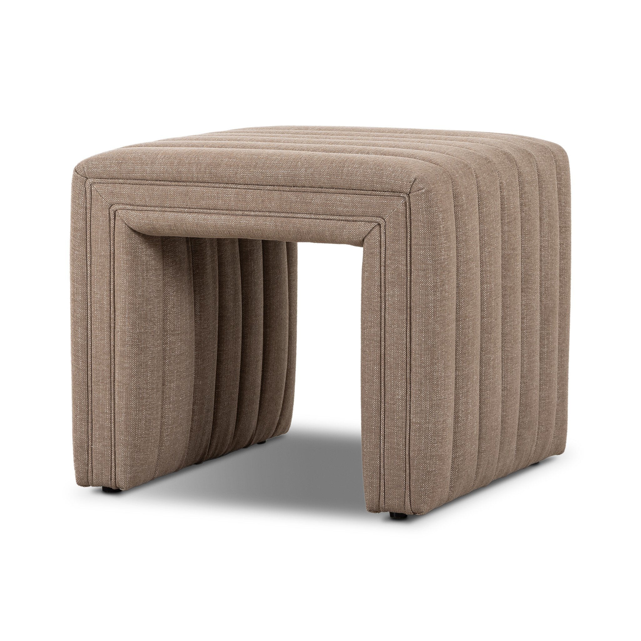 Augustine Ottoman-21" - Crypton Nomad Taupe - Image 2