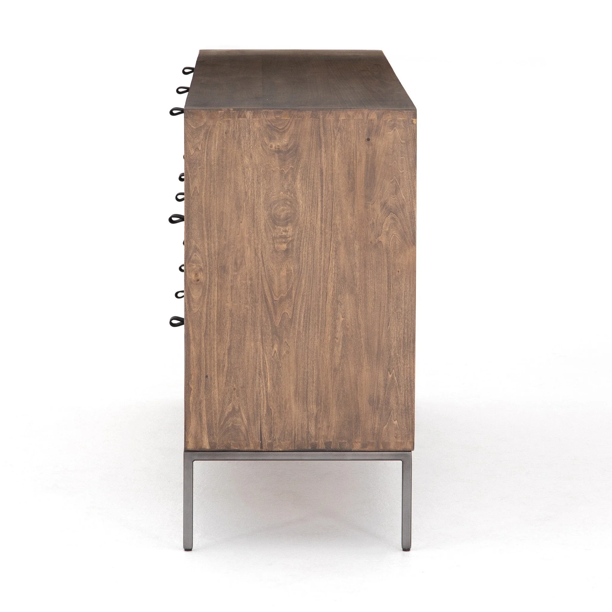 Trey 7 Drawer Dresser - Auburn Poplar - Image 3