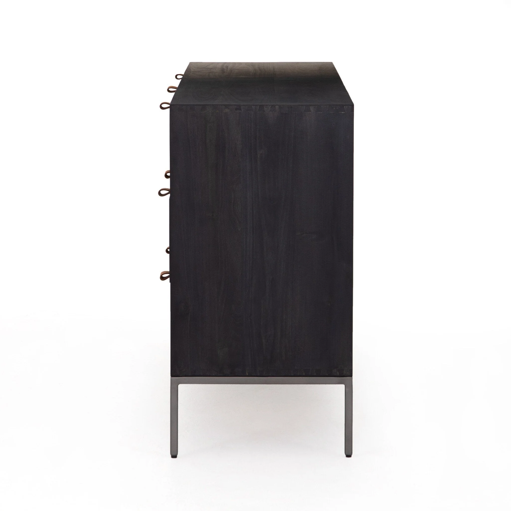 Trey 7 Drawer Dresser - Black Wash Poplar - Image 3