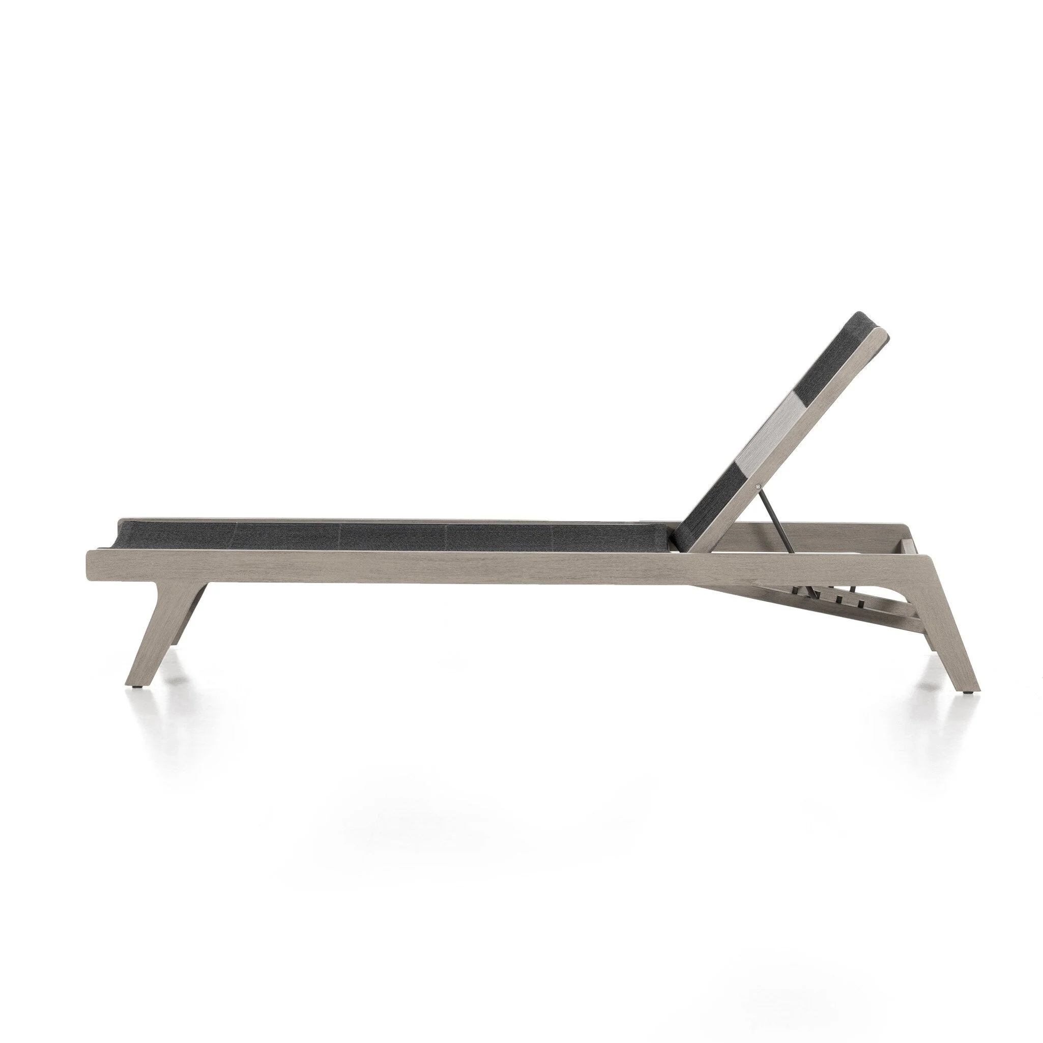 Julian Outdoor Chaise - Dark Grey Rope - Image 3