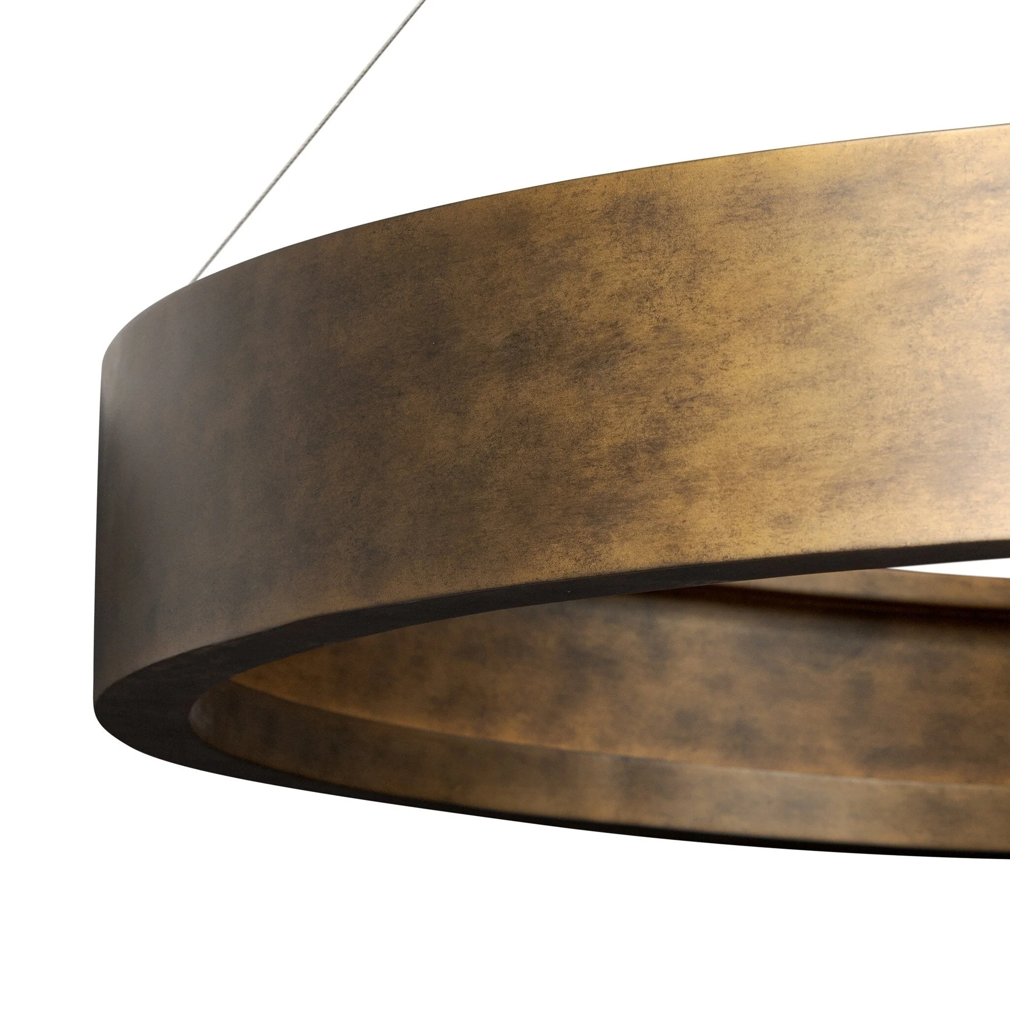 Baum Chandelier - Burnished Brass Aluminum - Image 3