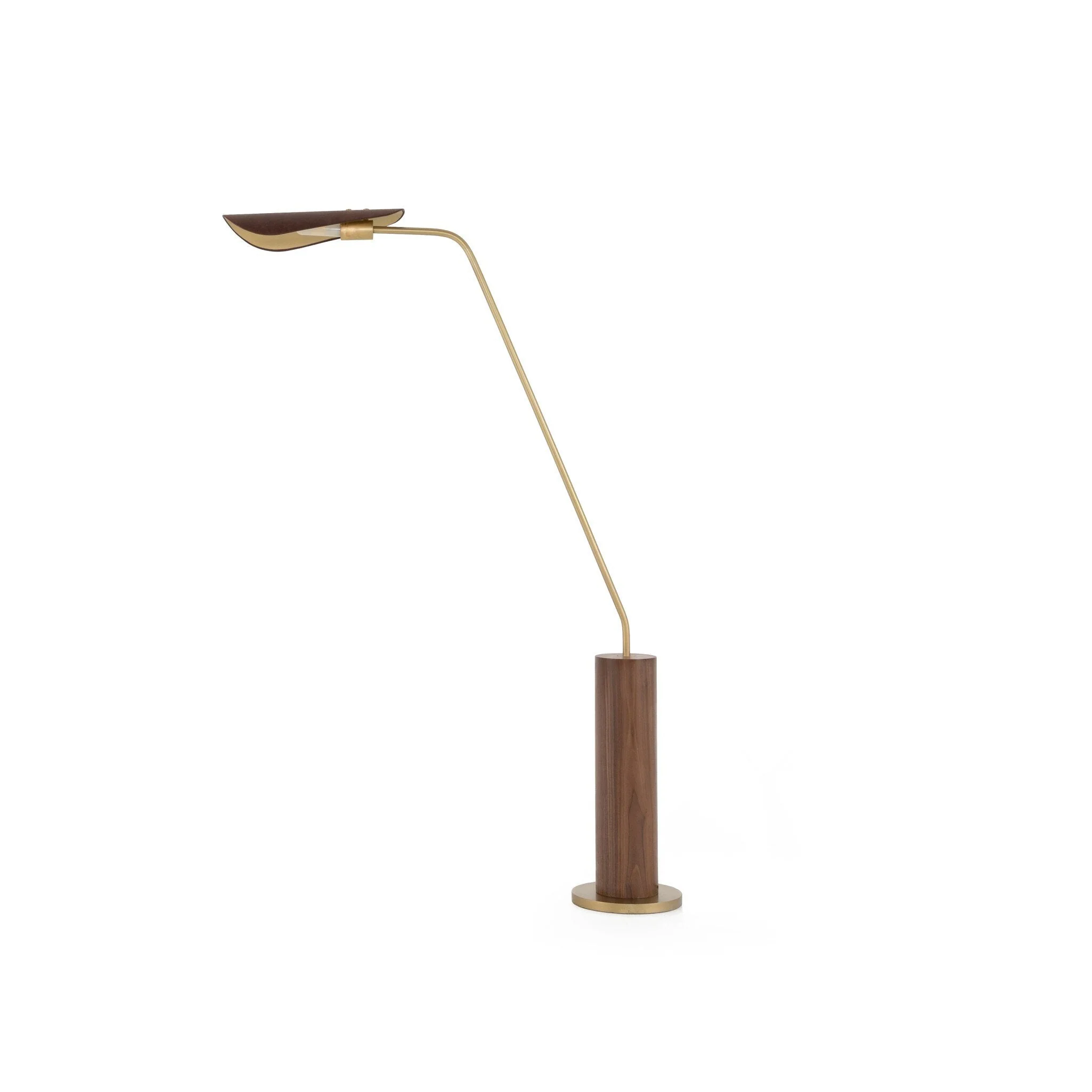 Astrid Floor Lamp - Dark Walnut - Image 1
