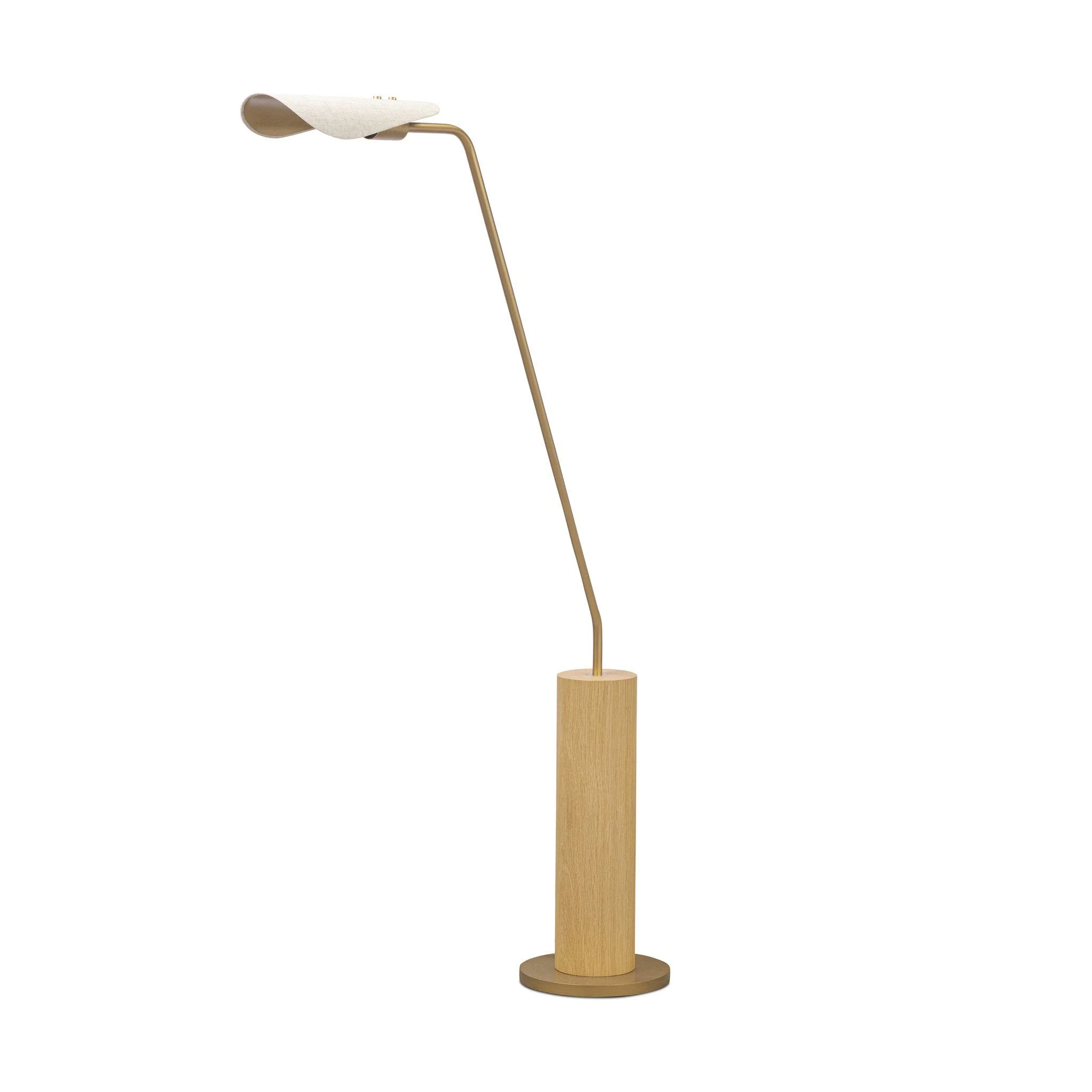 Astrid Floor Lamp - Light Oak Veneer - Image 1