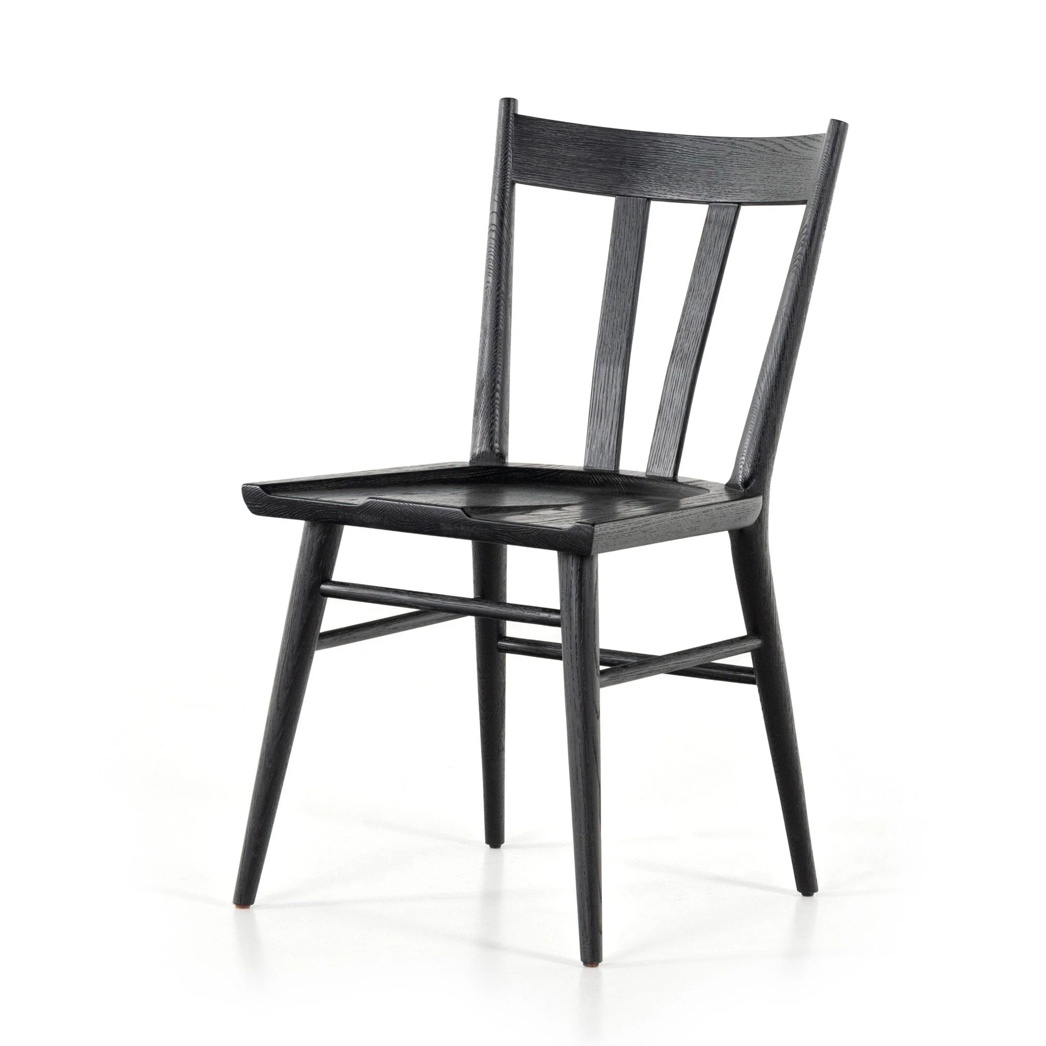 Gregory Dining Chair - Black Oak - Image 2