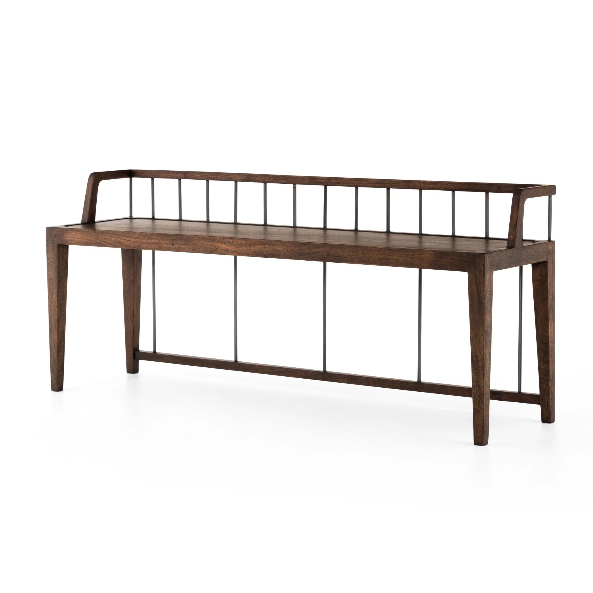 Howard Bench - Pecan - Image 2