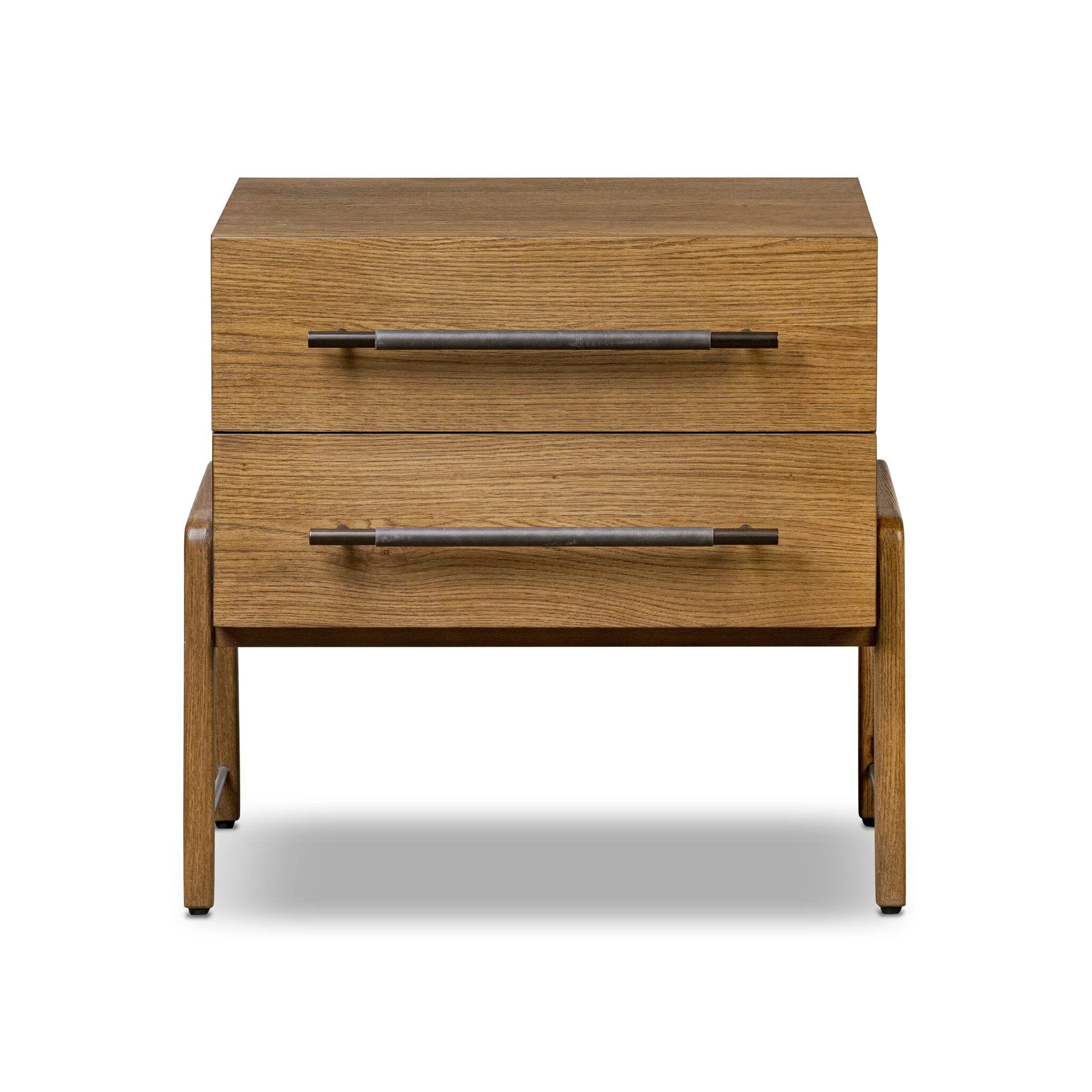 Rosedale Nightstand - Amber Oak Veneer - Image 1