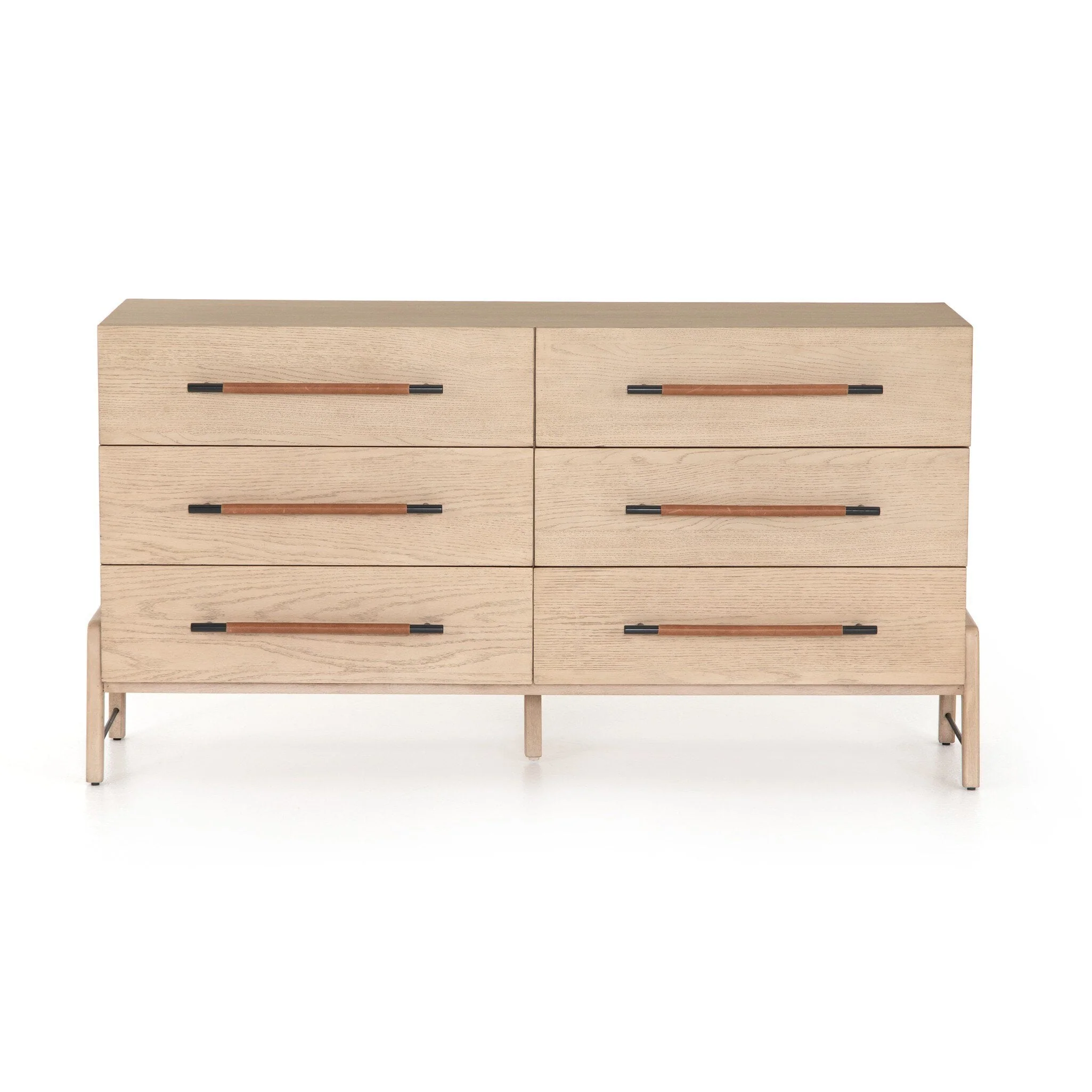 Rosedale 6 Drawer Dresser – Yucca Oak Veneer