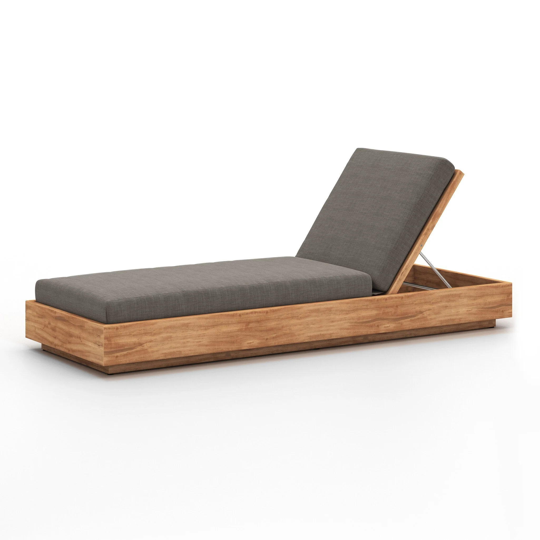 Kinta Outdoor Chaise Lounge - Venao Charcoal - Image 2