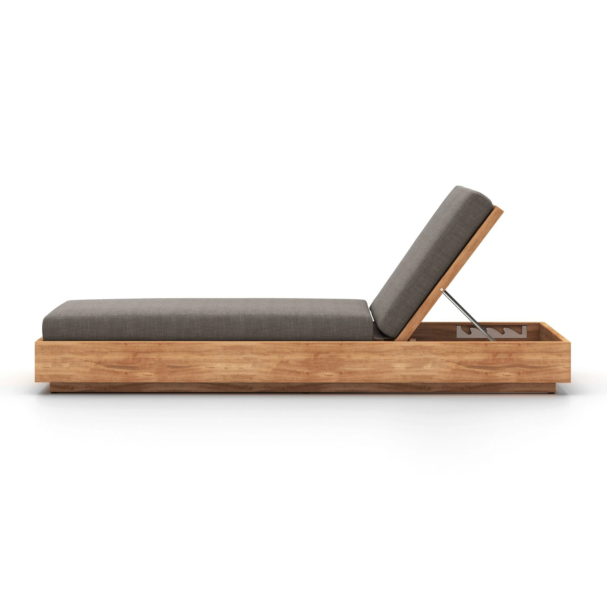 Kinta Outdoor Chaise Lounge - Venao Charcoal - Image 3