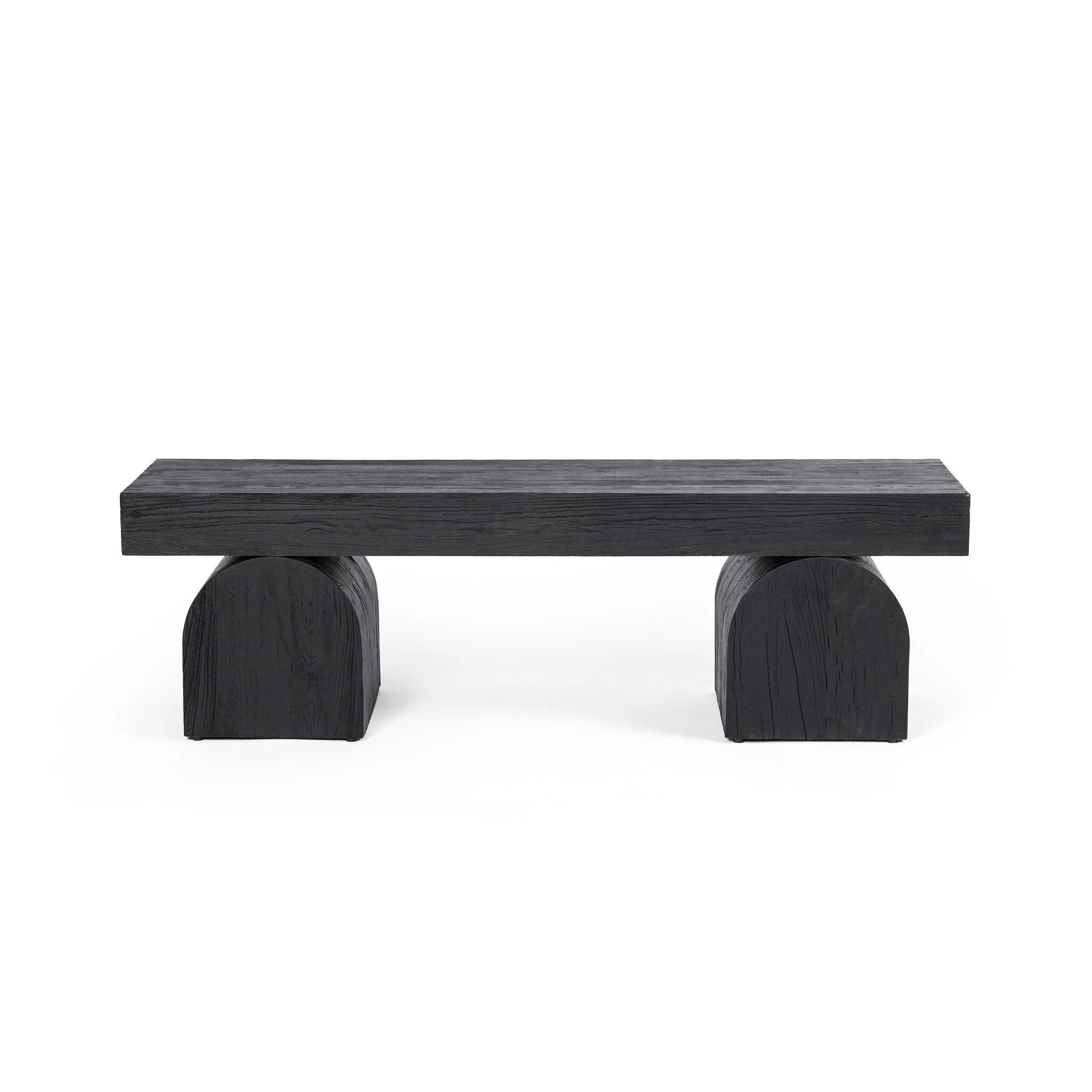 Keane Bench - Reclaimed Black Elm - Image 2