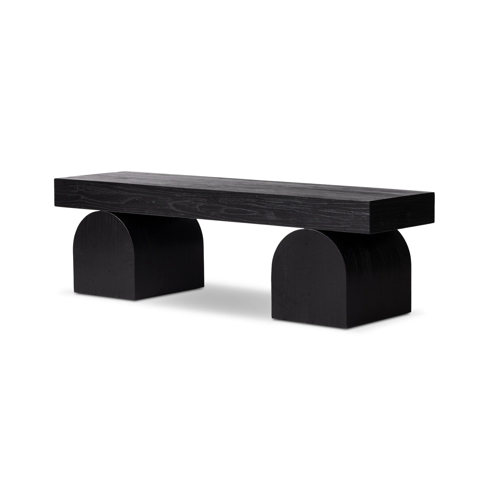 Keane Bench - Reclaimed Black Elm - Image 3