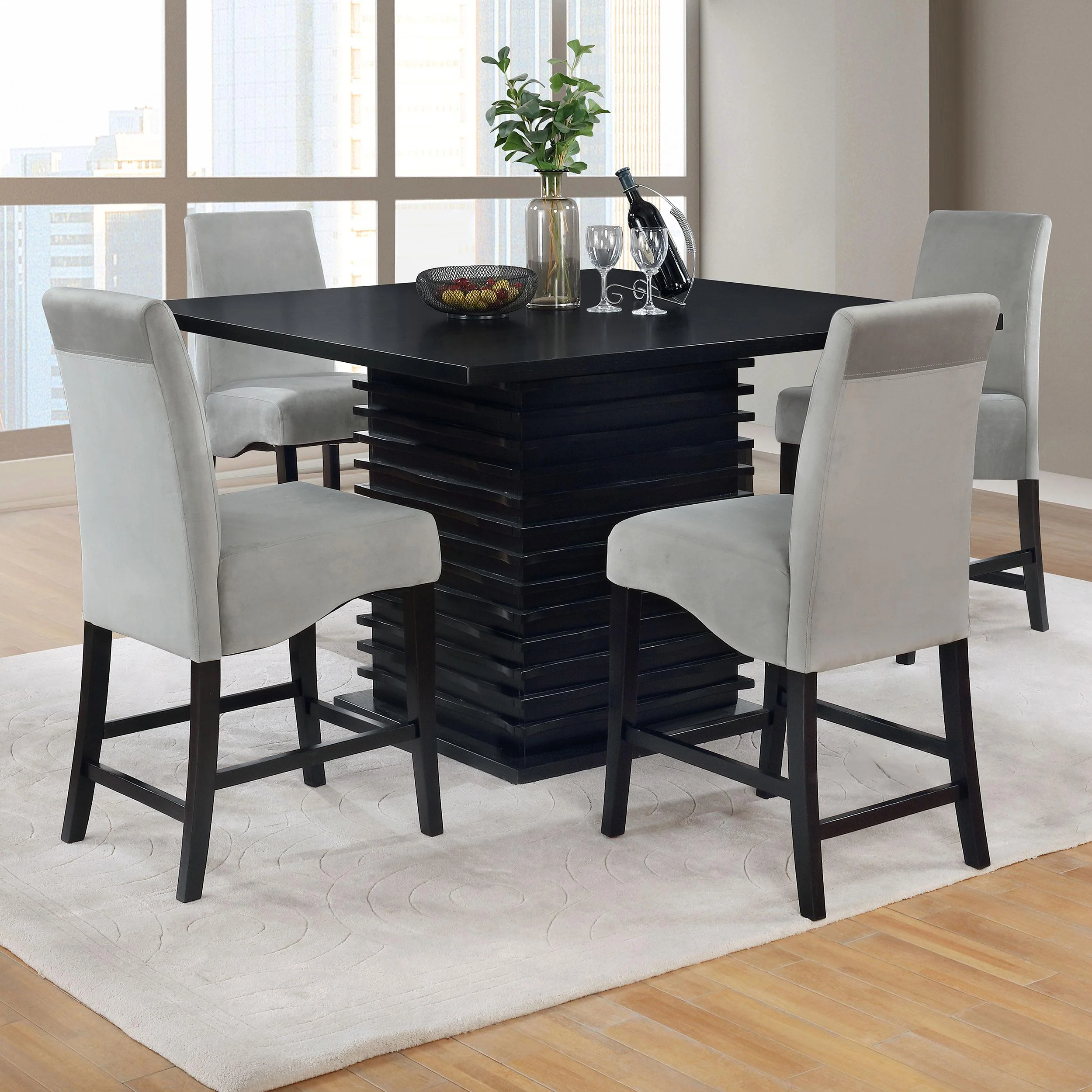 Coaster Furniture Stanton 102068 5 pc Counter Height Dining Set - Image 1