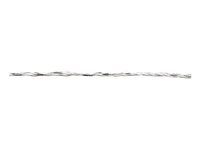 1/16″ White Poly Wire Combo Roll – Lightweight Electric Fence Wire for Short Fence Lines, 1320′ + 300′ FREE
