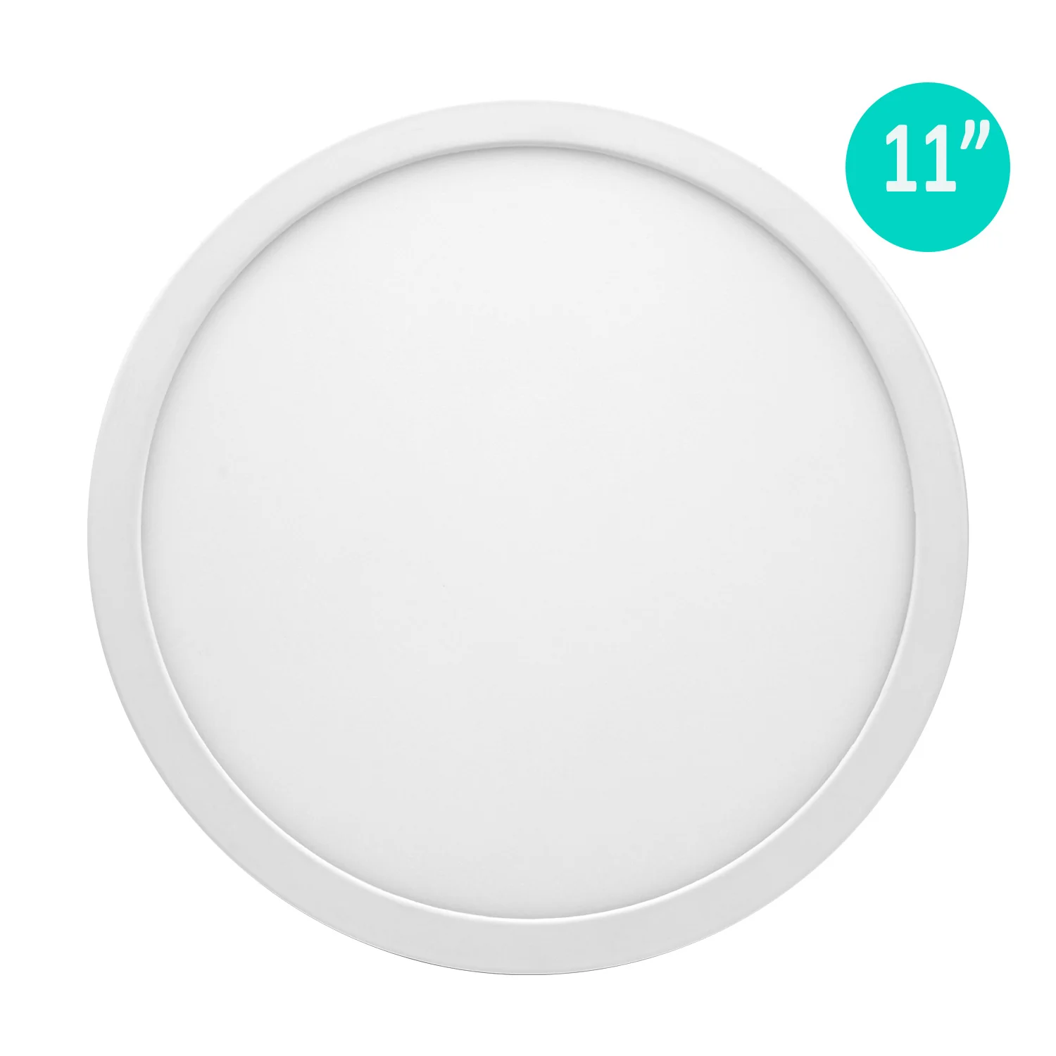 11″ 21W LED Surface Mount Round Ceiling Light – Color Selectable 5CCT – 2000 Lumens – ETL Listed #493