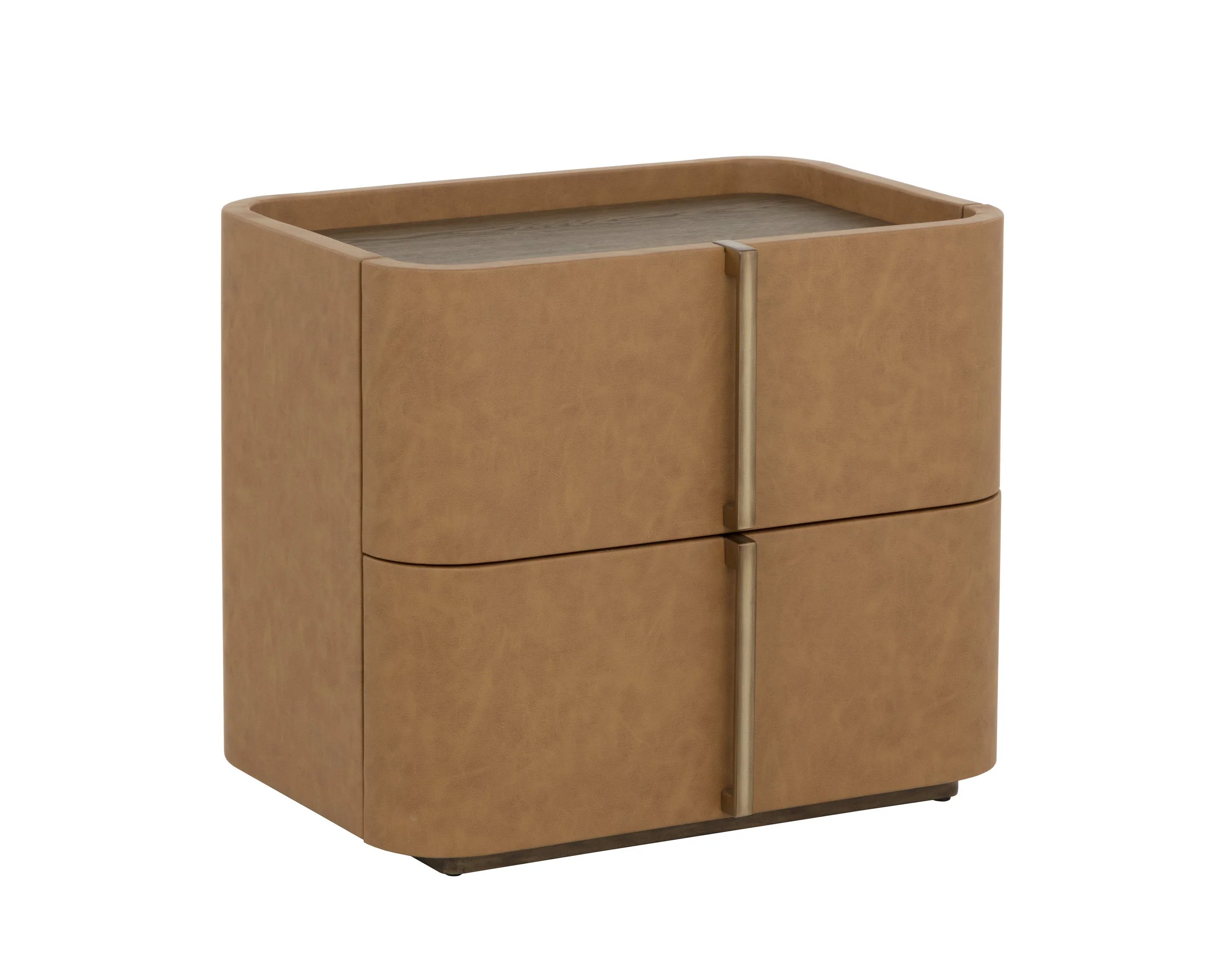 Jamille Nightstand - Small - Cognac - Image 2