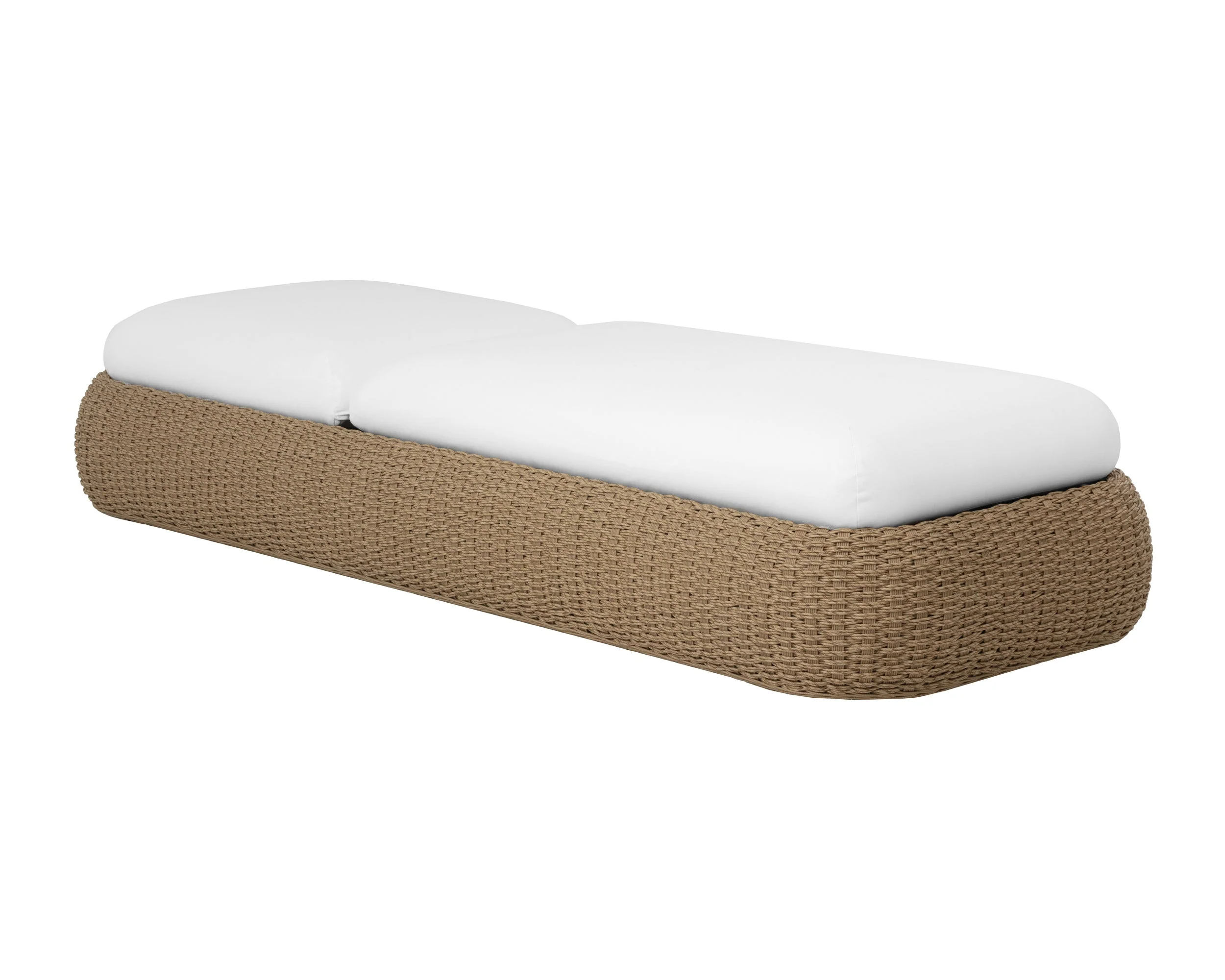 Barcelona Lounger - Natural - Stinson White - Image 3