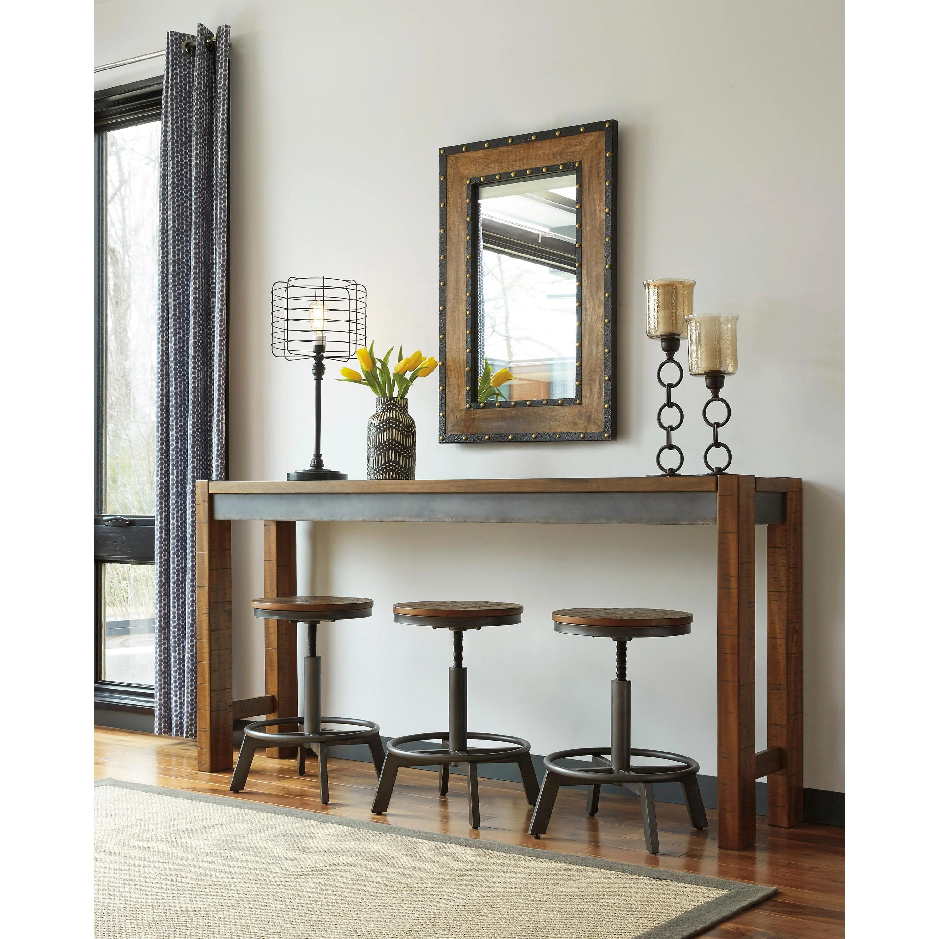 Signature Design by Ashley Torjin D440D1 3 pc Counter Height Dining Set - Image 1