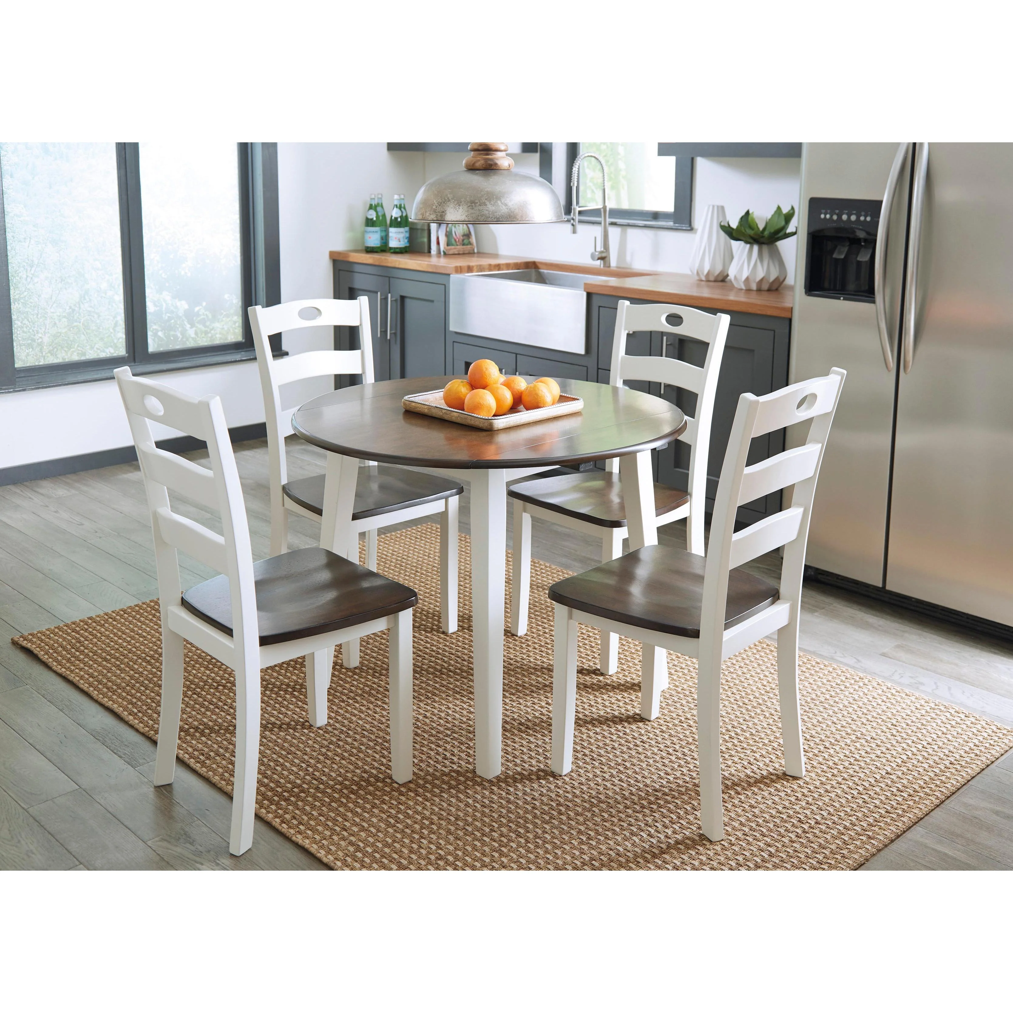 Signature Design by Ashley Woodanville D335D3 5 pc Dining Set - Image 2