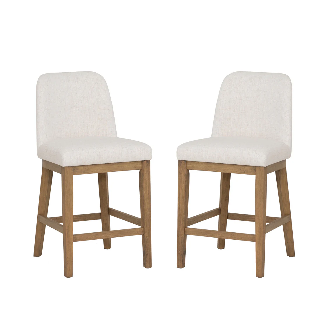 TORRES CRM UPHOLSTERED COUNTER STOOLS 239749CRM02ASU - Image 1