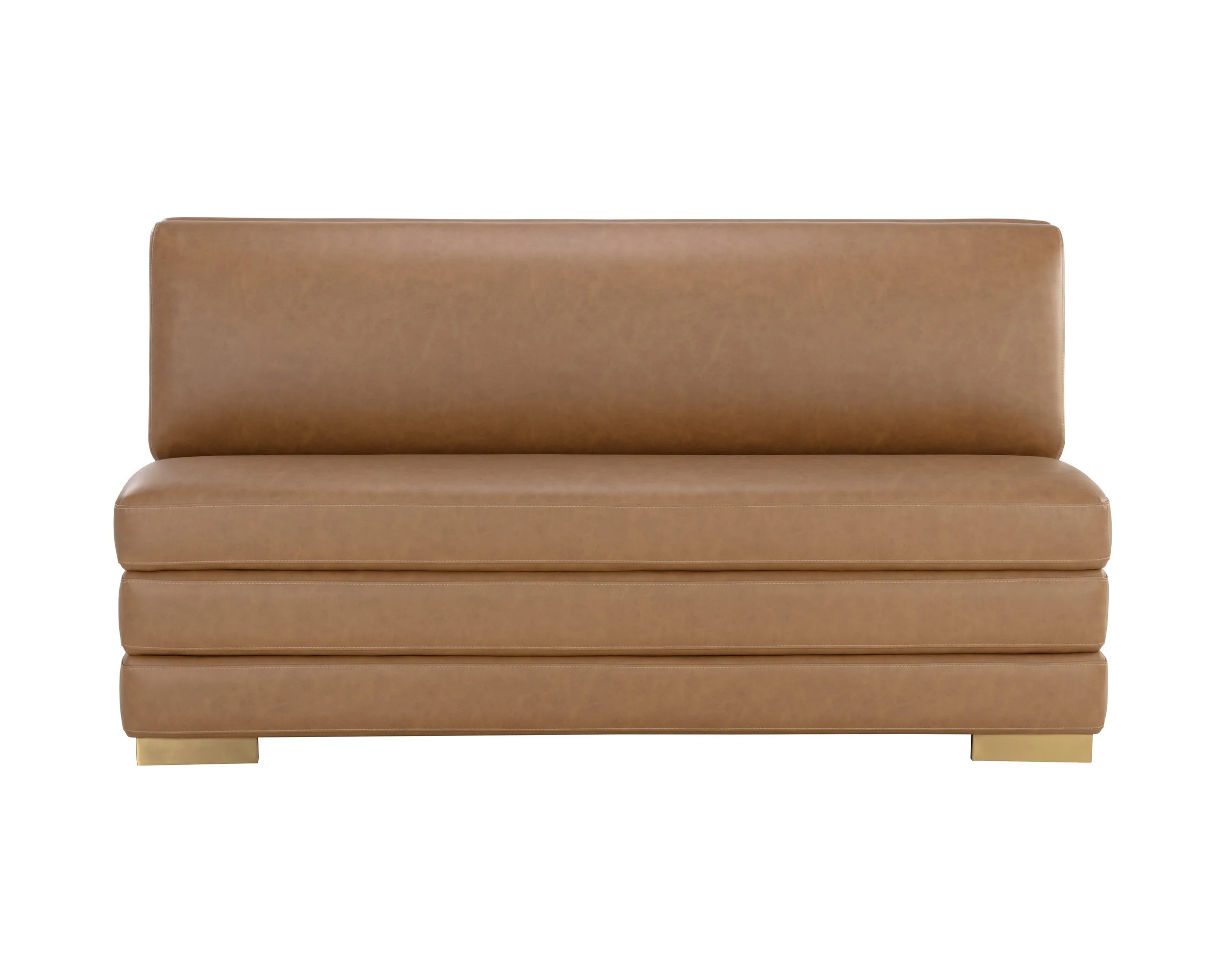 Radcliff Banquette - Milliken Cognac - Image 2