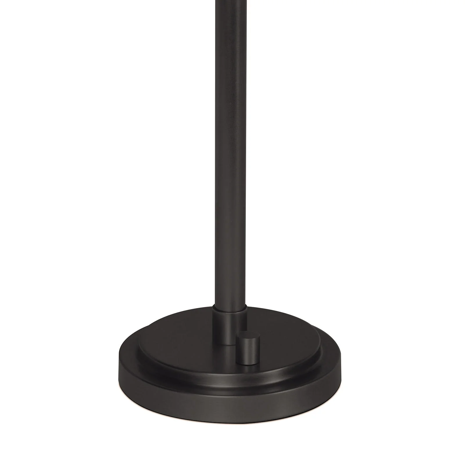 Polly Buffet Lamp | Blackened Brass | Rattan Shade - Image 2