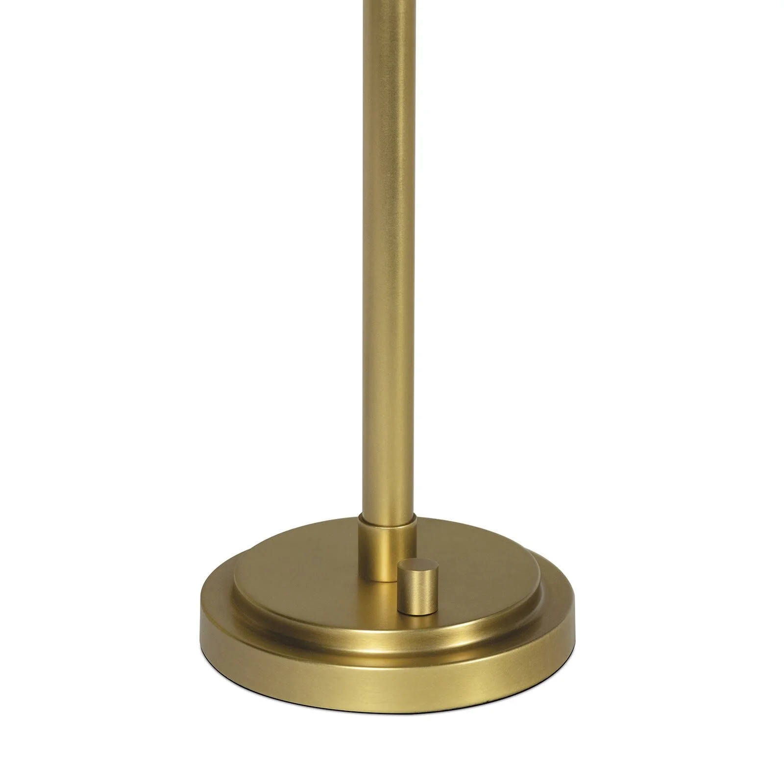 Polly Buffet Lamp | Natural Brass | Rattan Shade - Image 3
