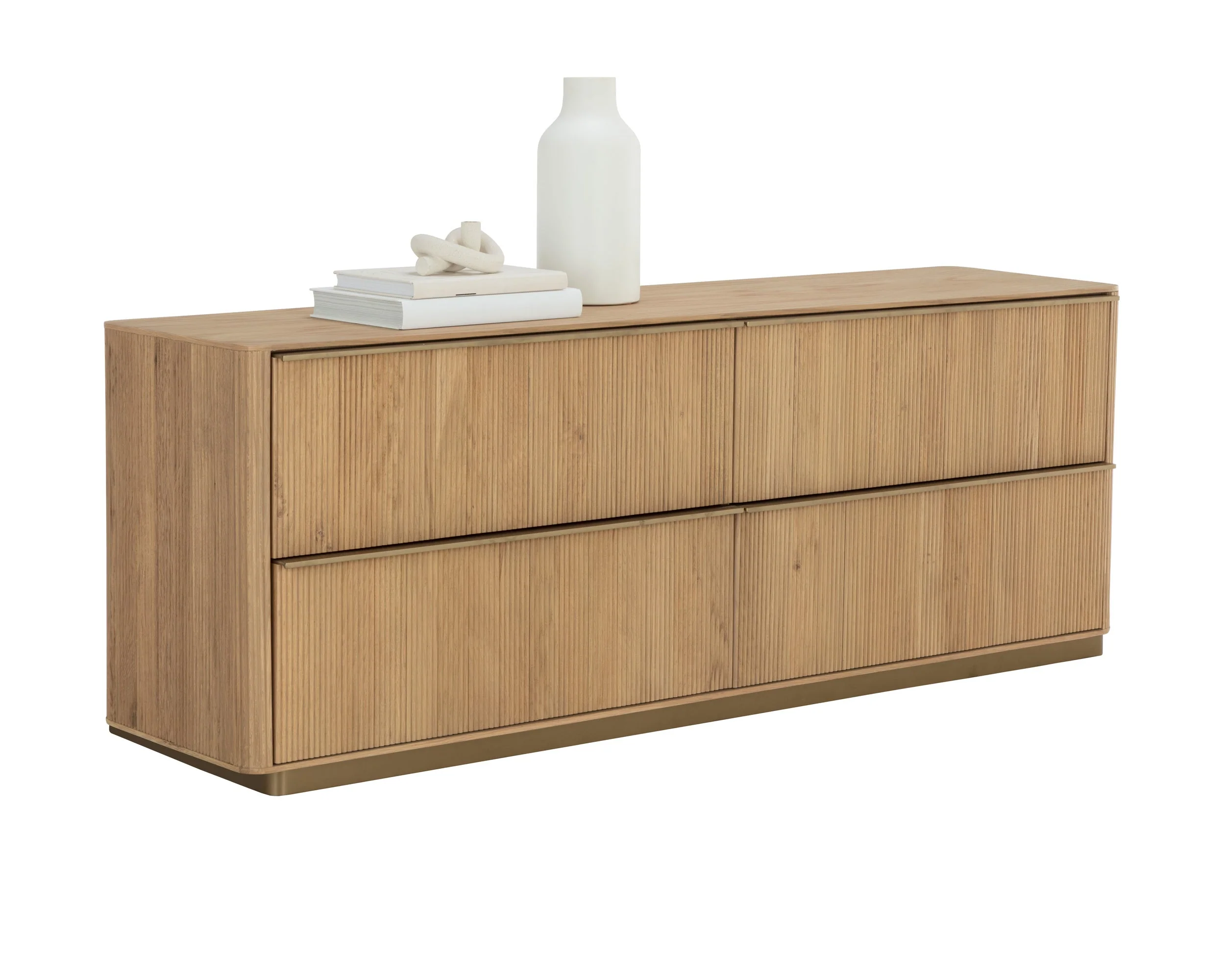 Kalla Dresser – Rustic Oak