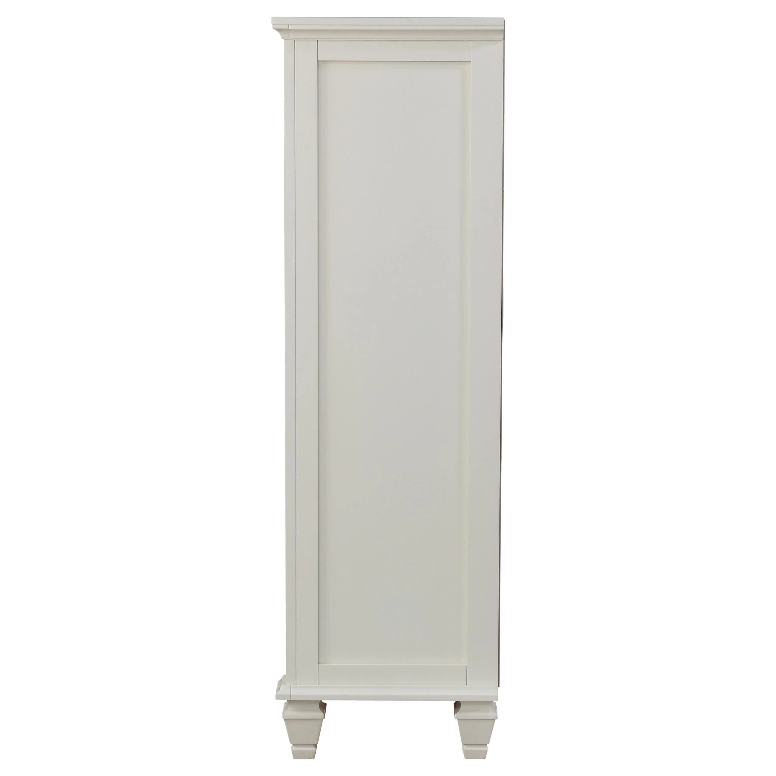 Coaster Furniture Sandy Beach 201308 8-Drawer Door Chest - Cream White - Image 3