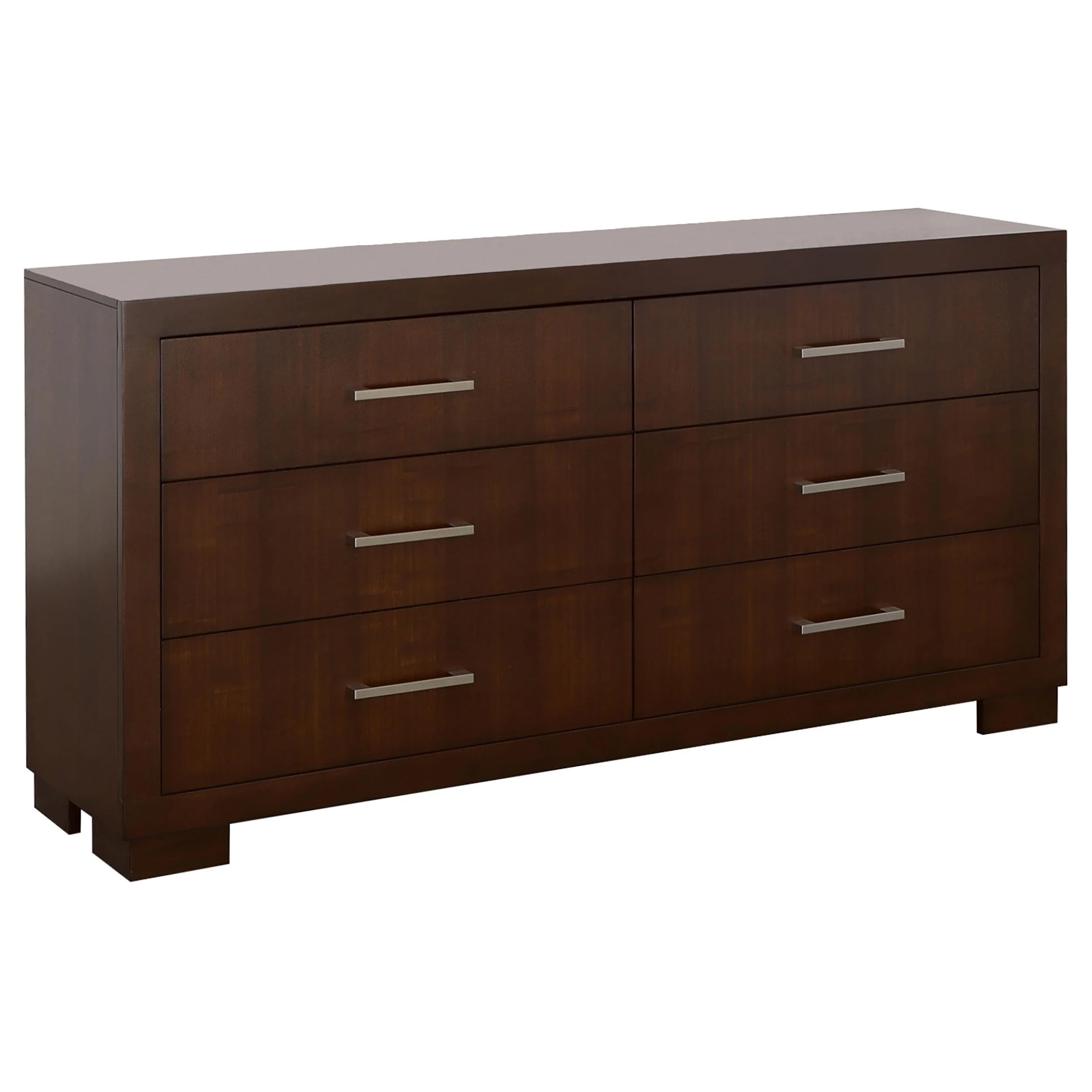 Coaster Furniture Jessica 200713 6-Drawer Dresser - Cappuccino - Image 1