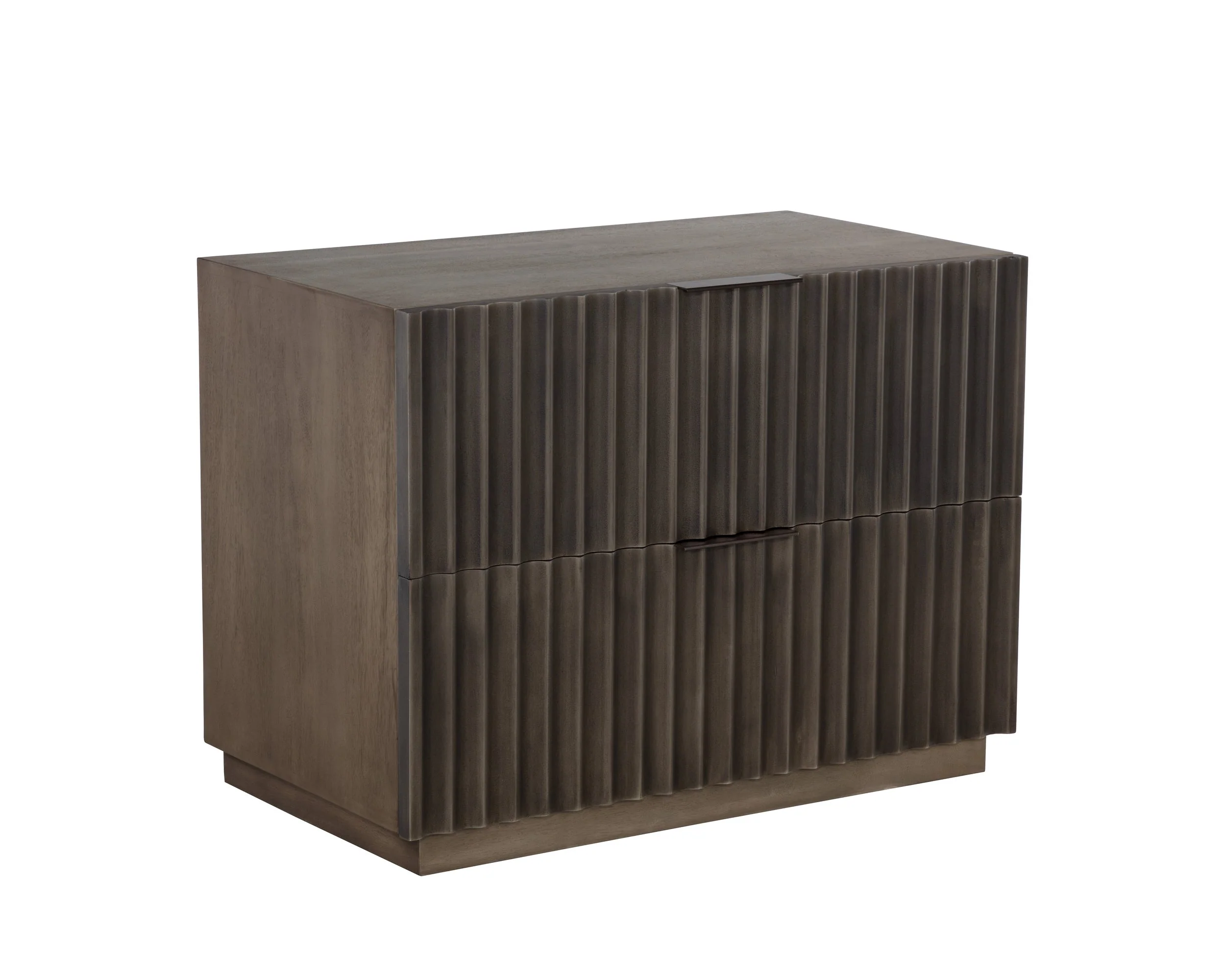 Carlin Nightstand - Taupe - Image 2