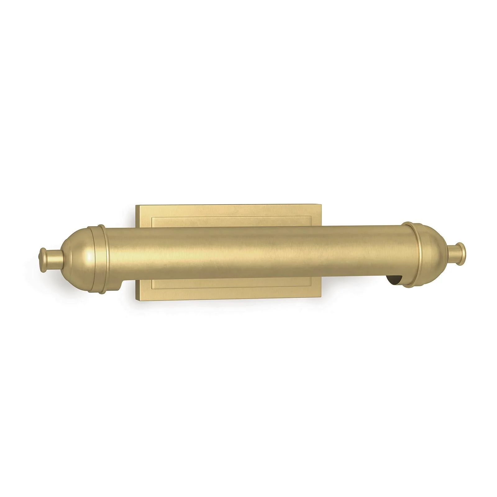 Devon Picture Light Small | Natural Brass - Image 1