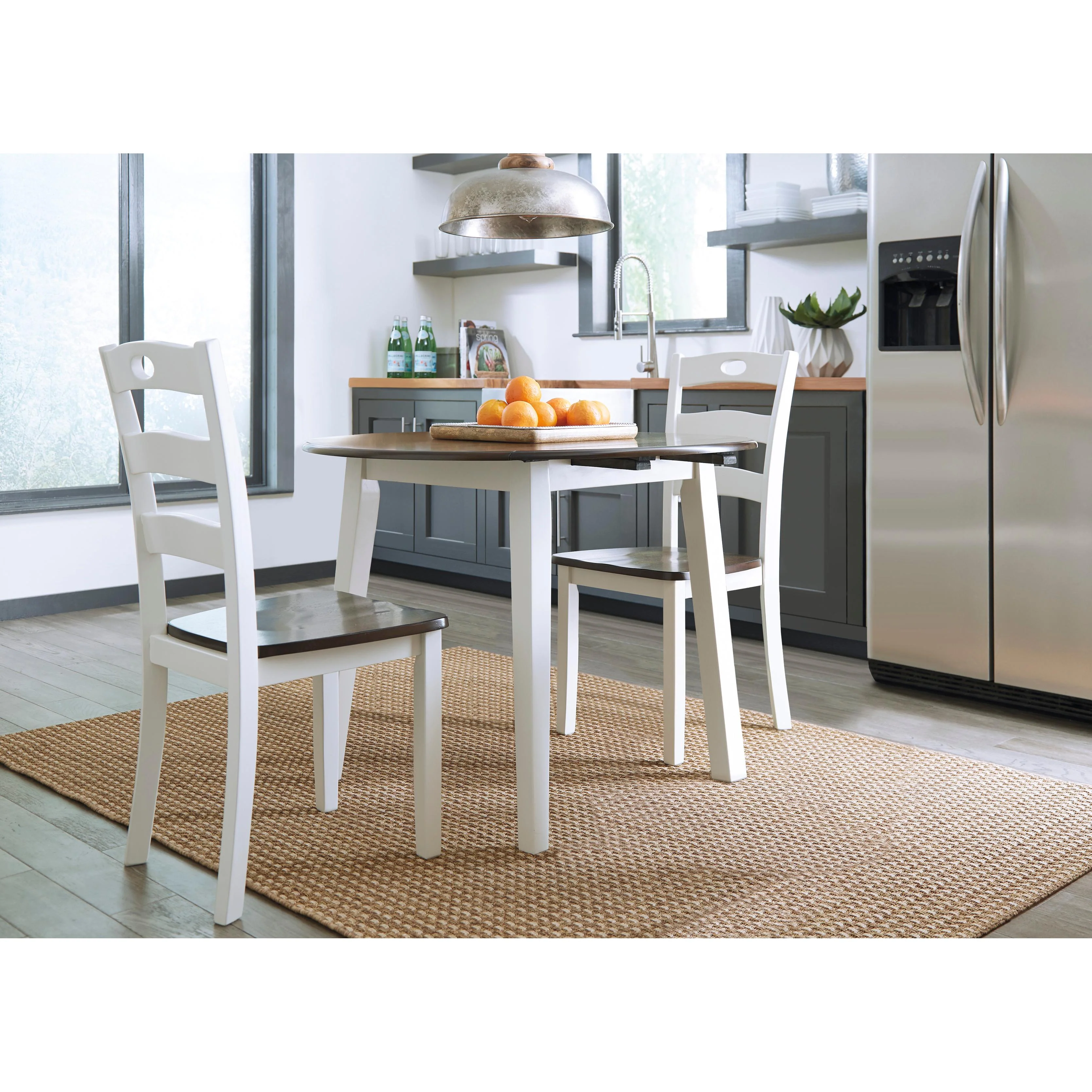 Signature Design by Ashley Woodanville D335D4 3 pc Dining Set - Image 1