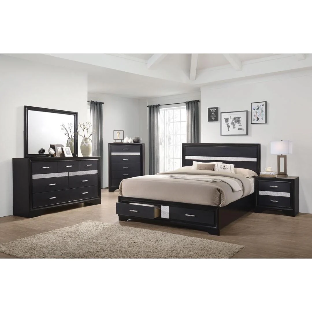 Coaster Furniture Miranda 206361KW 6 pc California King Bedroom Set with Storage - Image 1