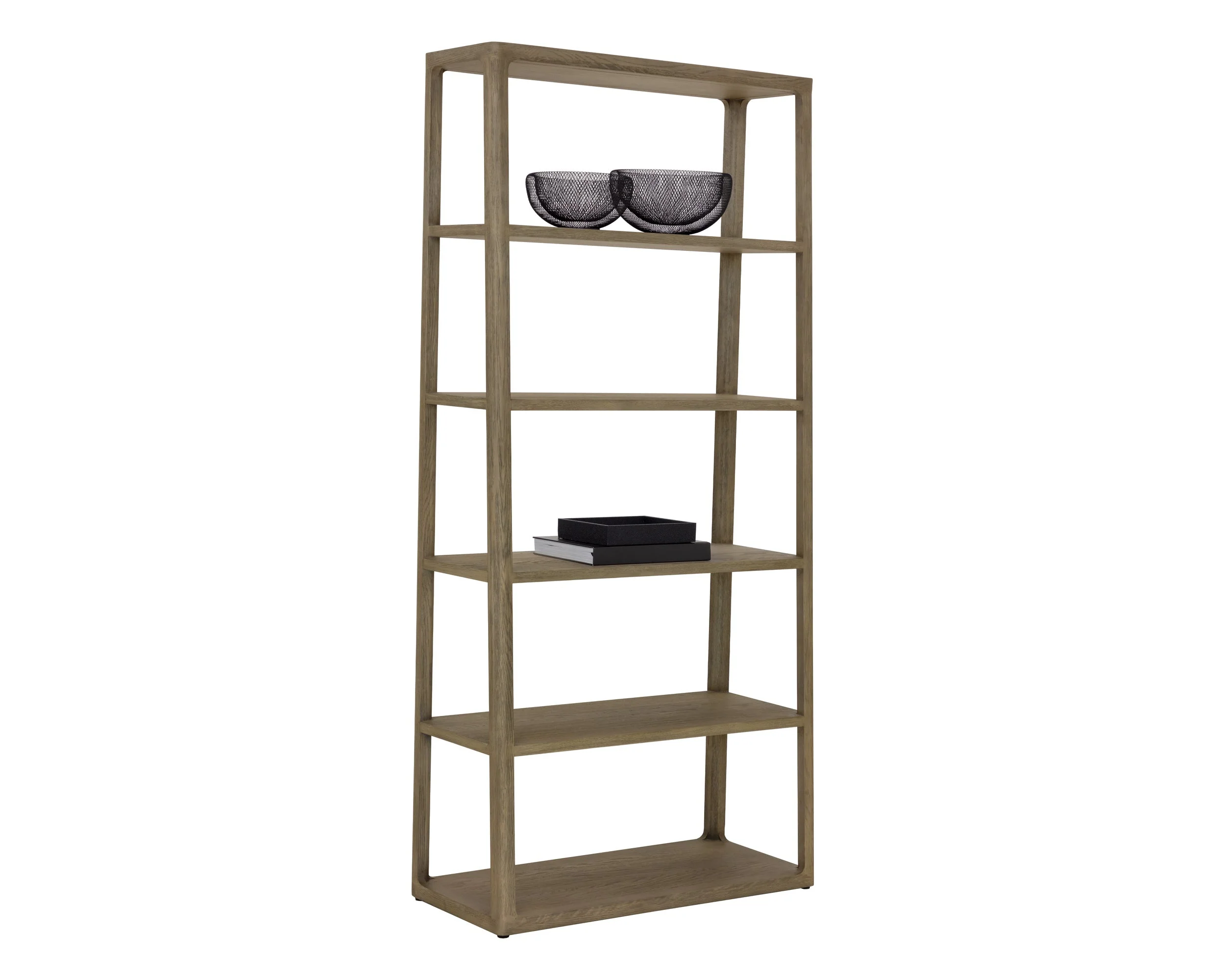 Doncaster Bookcase – Large – Smoke Grey
