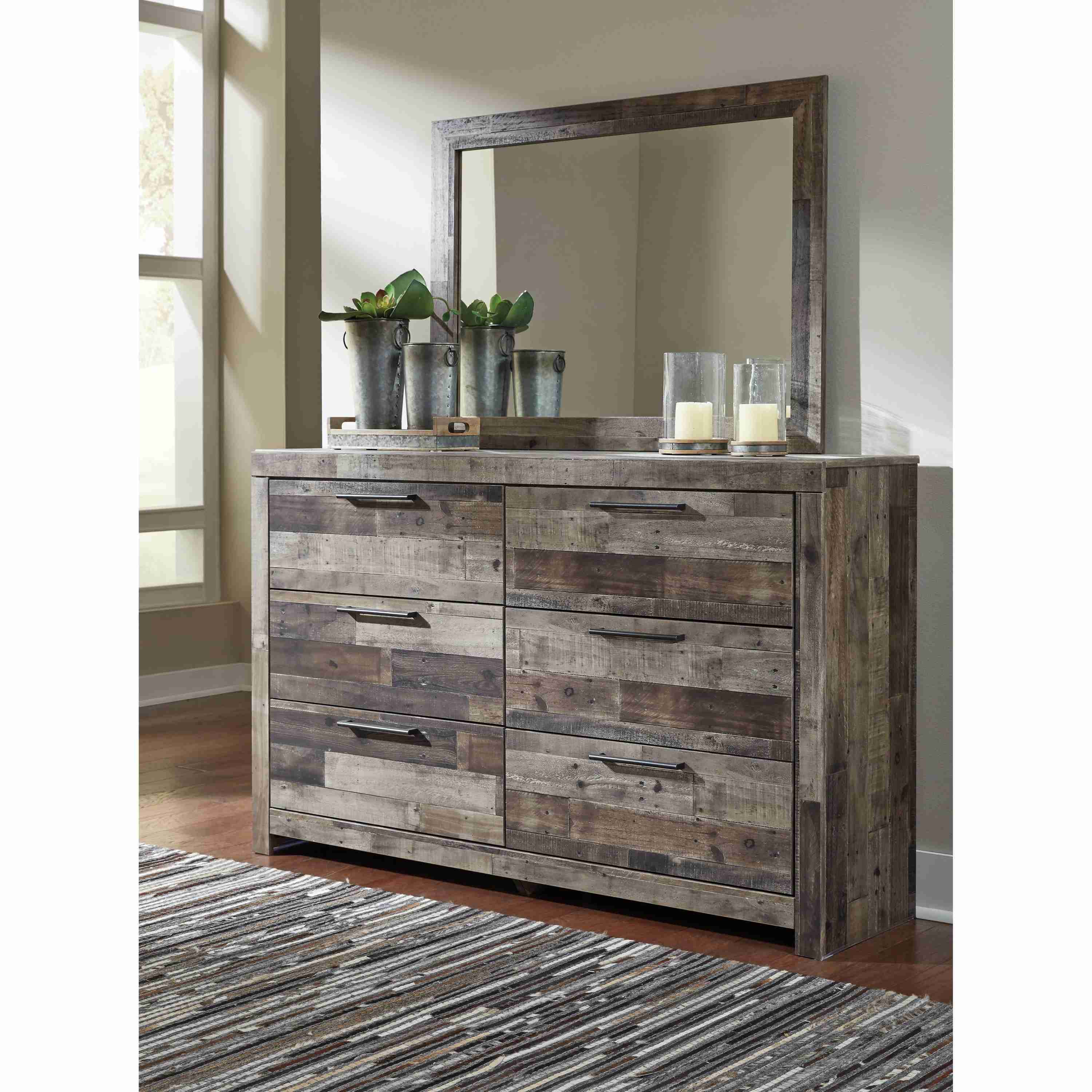 Benchcraft Derekson B200 7 pc King Panel Bedroom Set - Image 3
