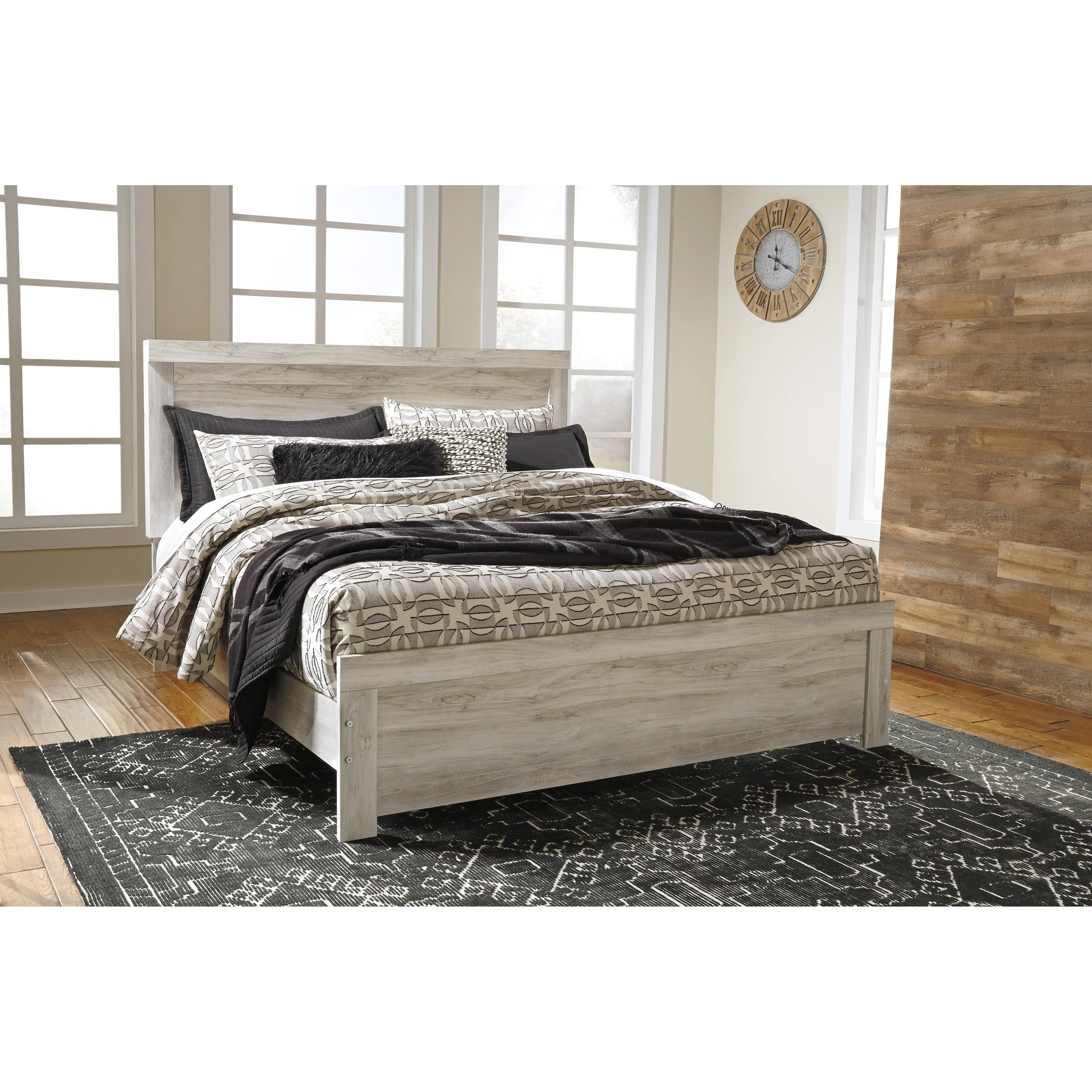 Signature Design by Ashley Bellaby B331 6 pc King Panel Bedroom Set - Image 3