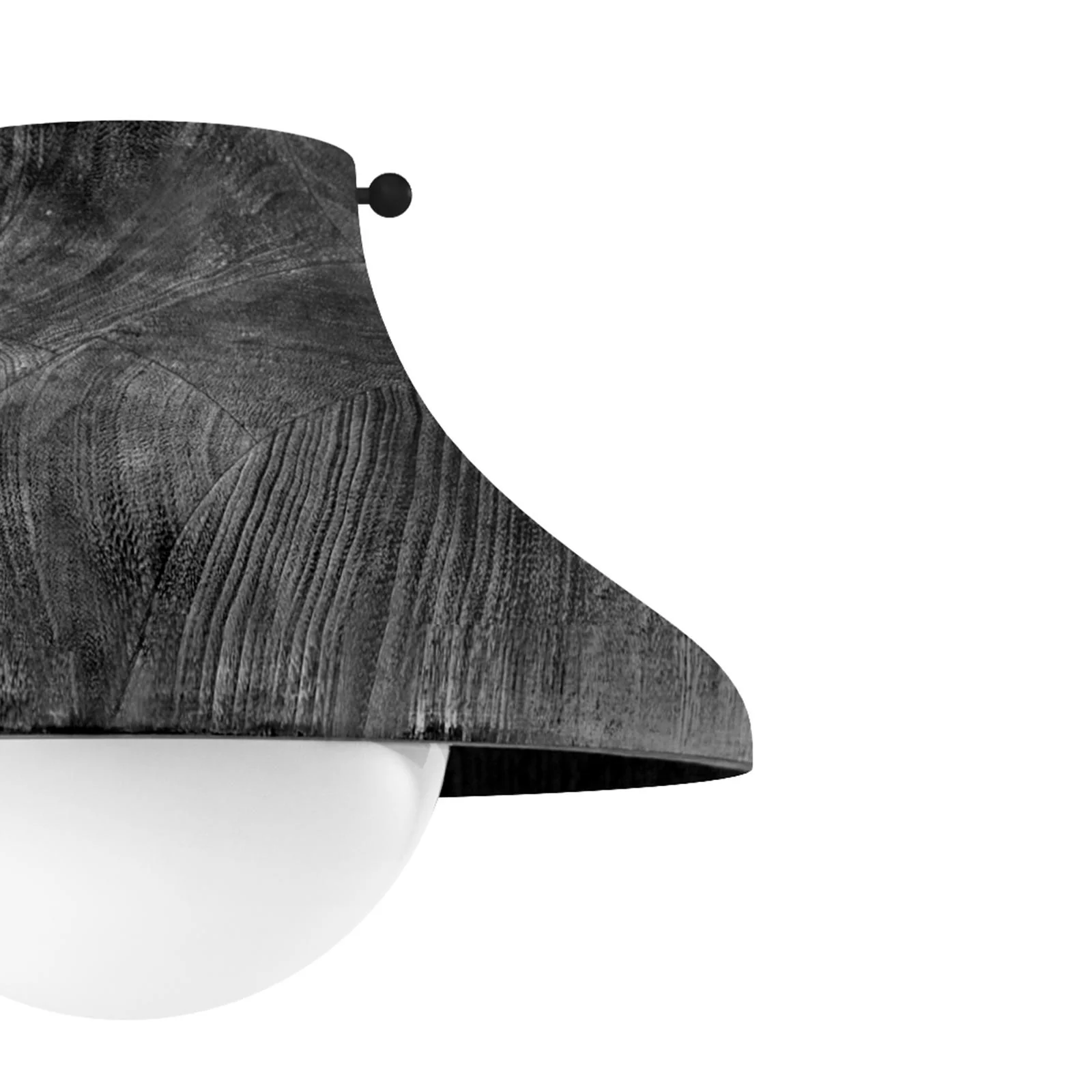 Surfside Wood Flush Mount | Ebony - Image 3