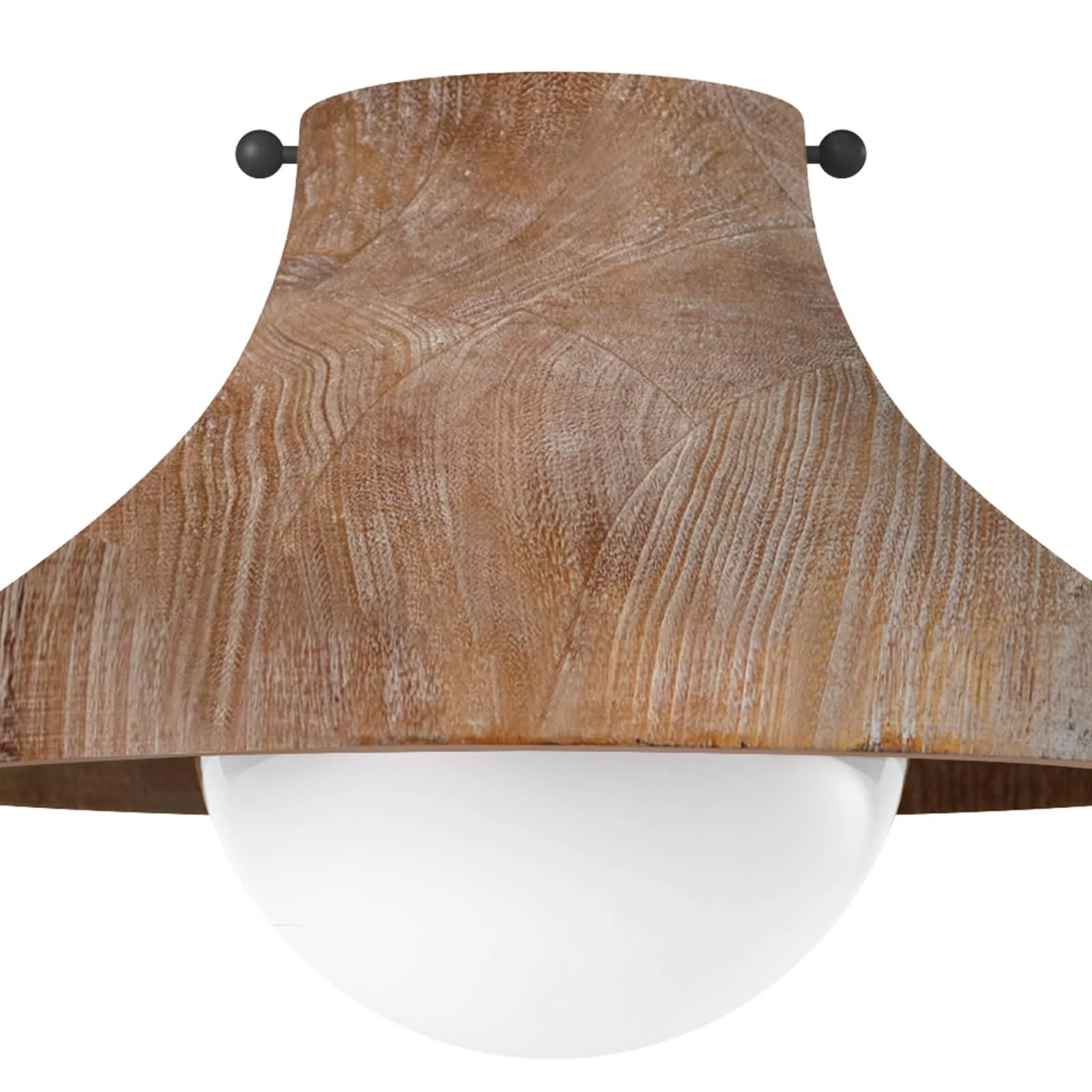 Surfside Wood Flush Mount | Natural - Image 2