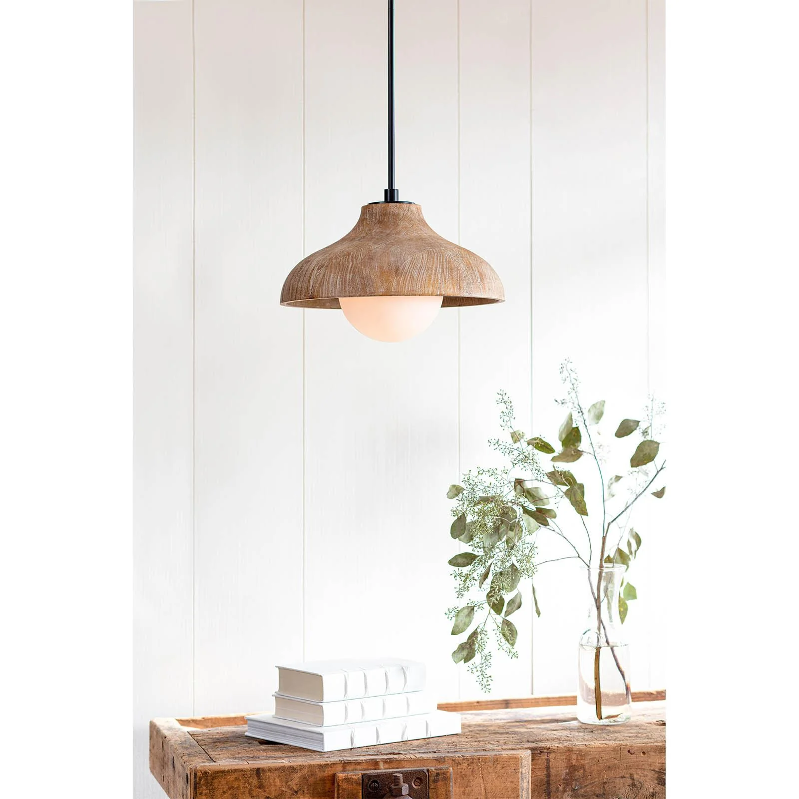 Surfside Wood Pendant | Natural - Image 2