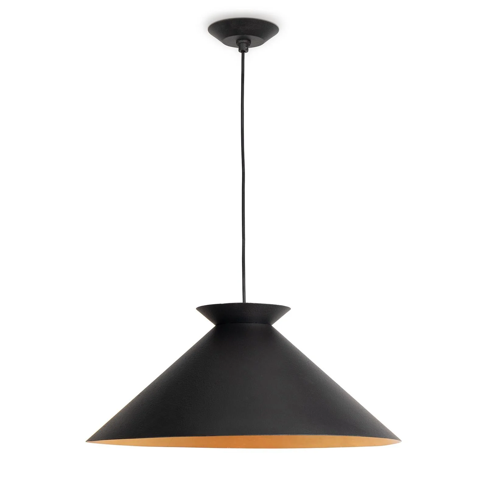 Viggo Pendant Large | Black and Gold - Image 2